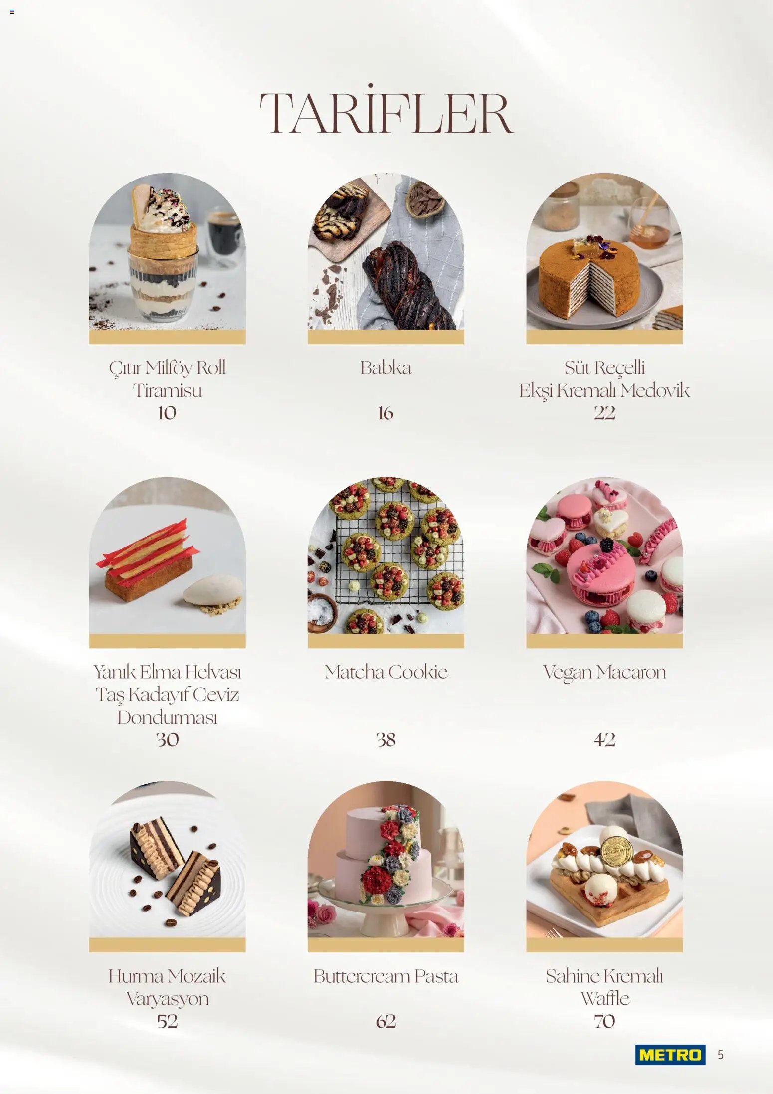 Metro - Pastacılık Kataloğu