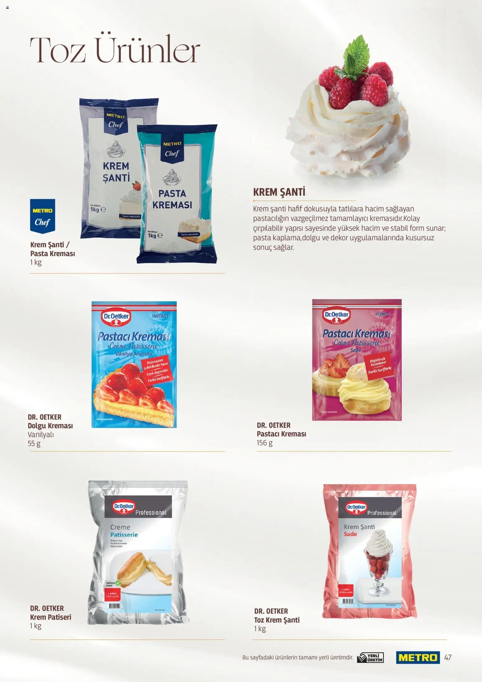 Metro - Pastacılık Kataloğu