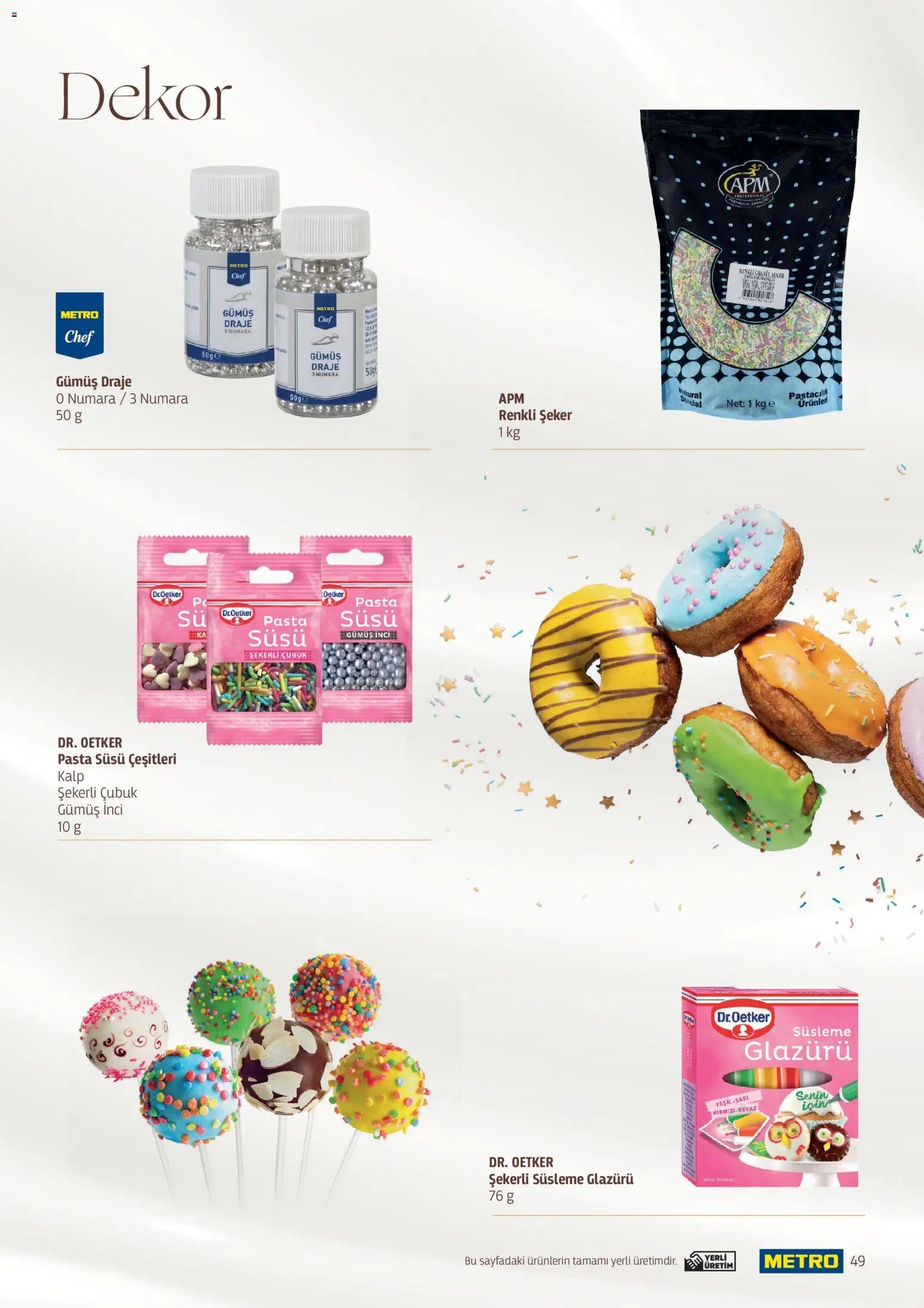 Metro - Pastacılık Kataloğu