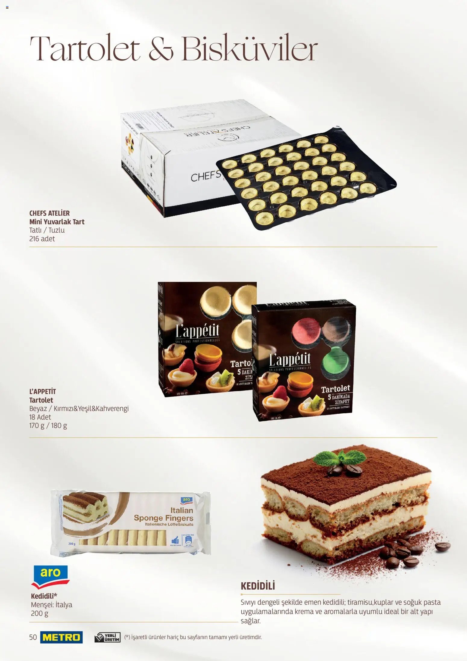 Metro - Pastacılık Kataloğu