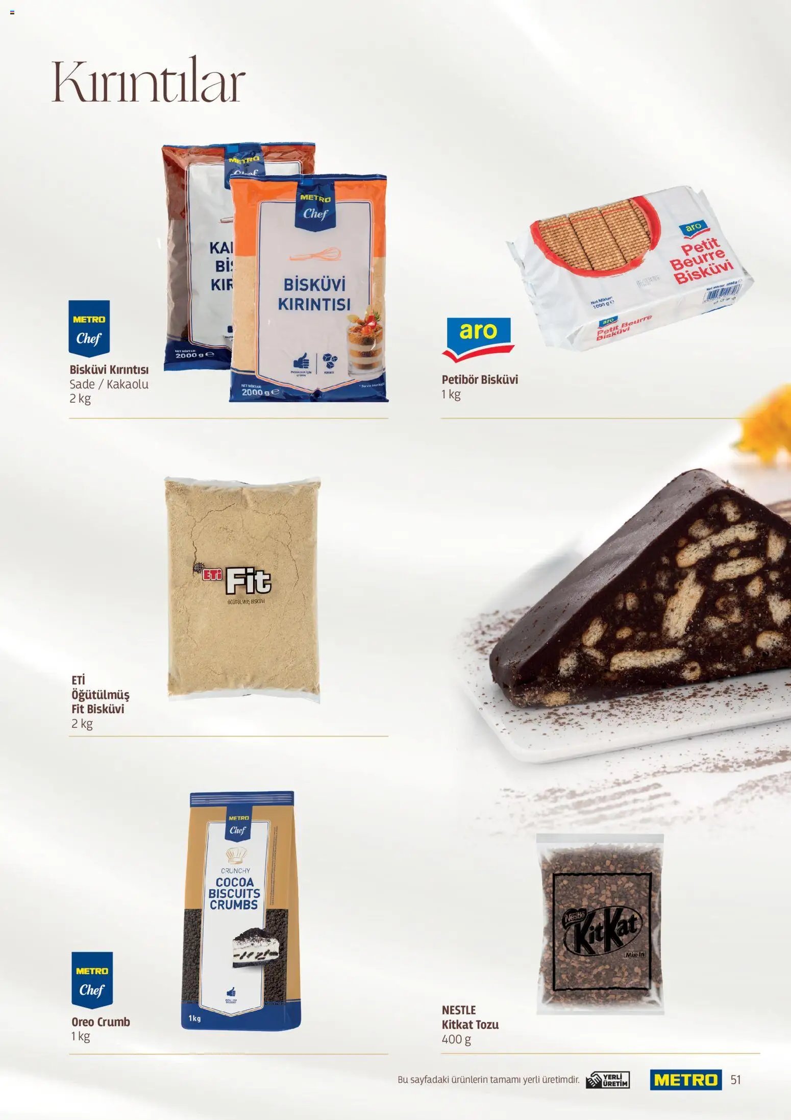 Metro - Pastacılık Kataloğu