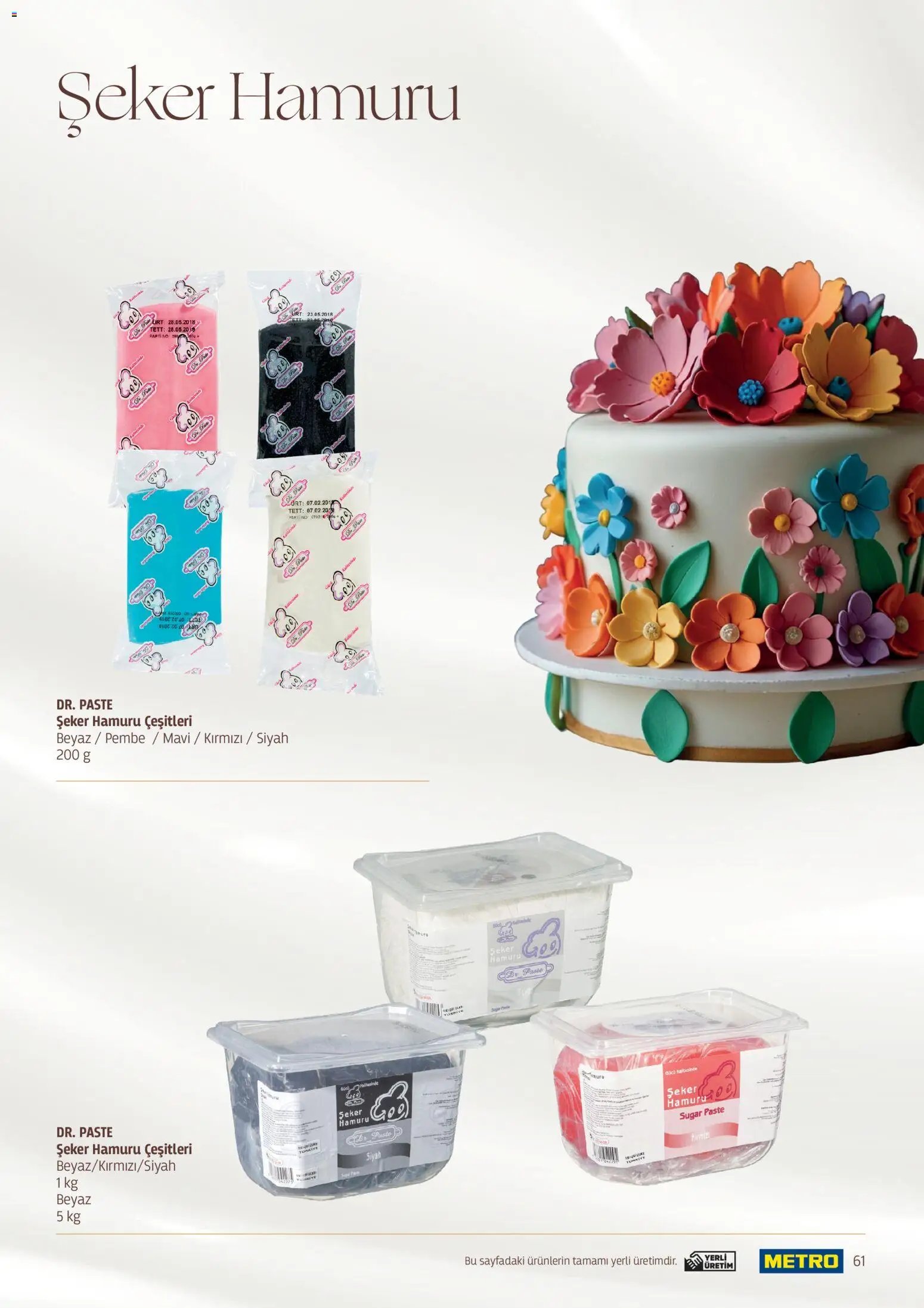 Metro - Pastacılık Kataloğu