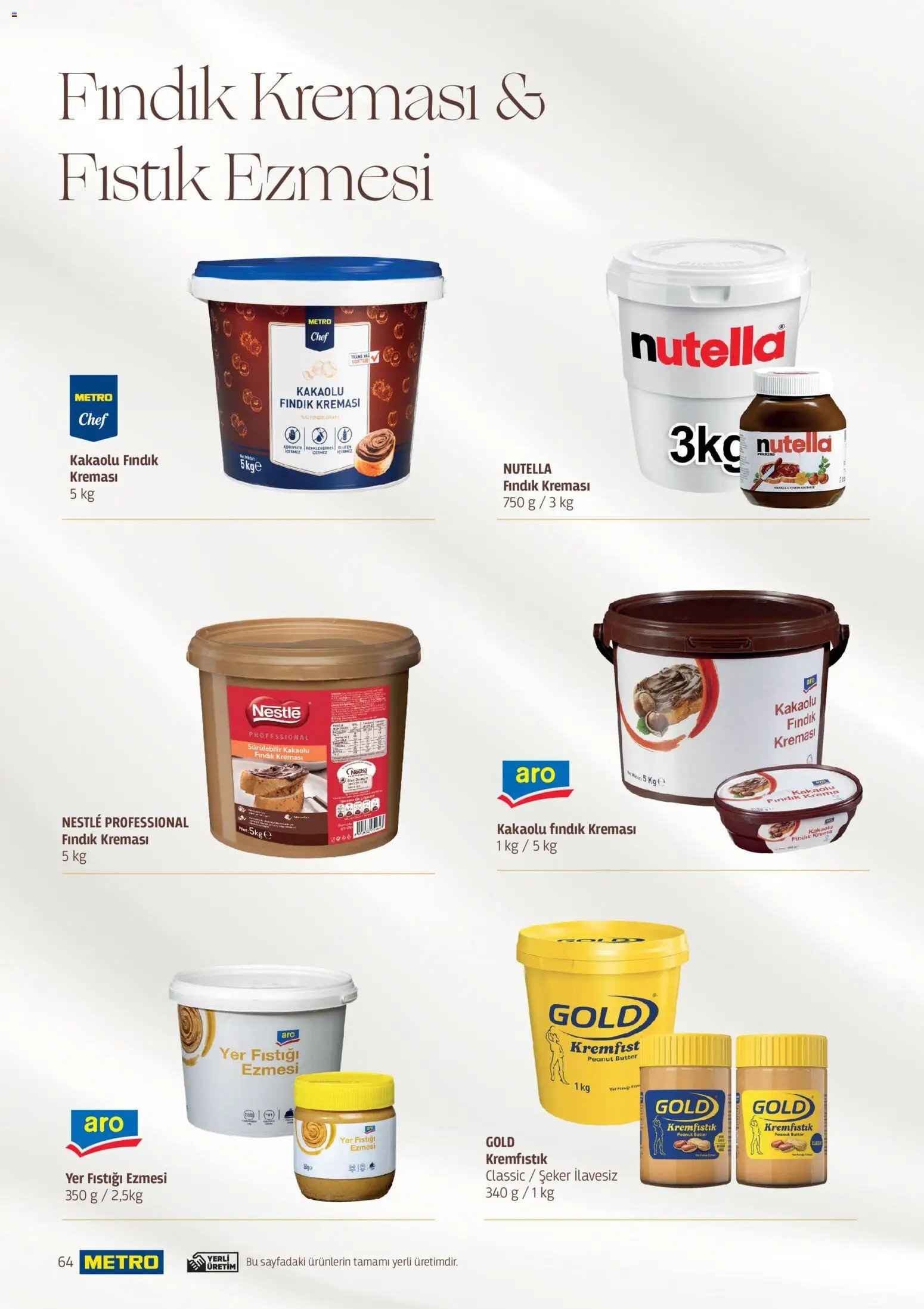 Metro - Pastacılık Kataloğu