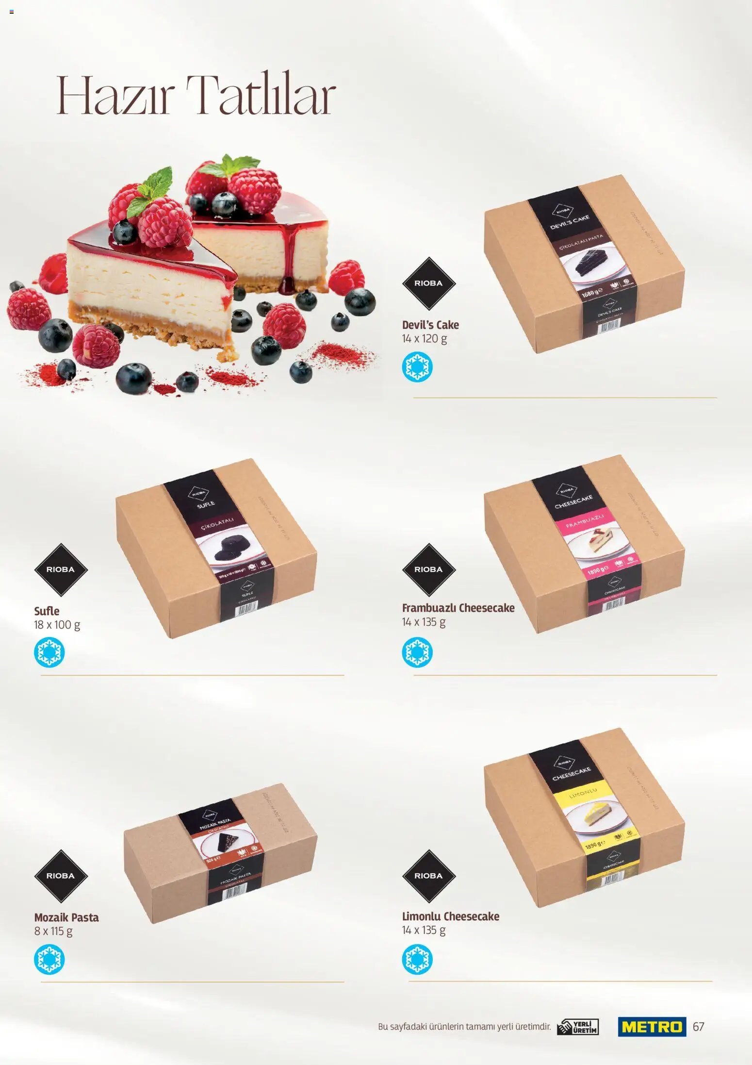 Metro - Pastacılık Kataloğu