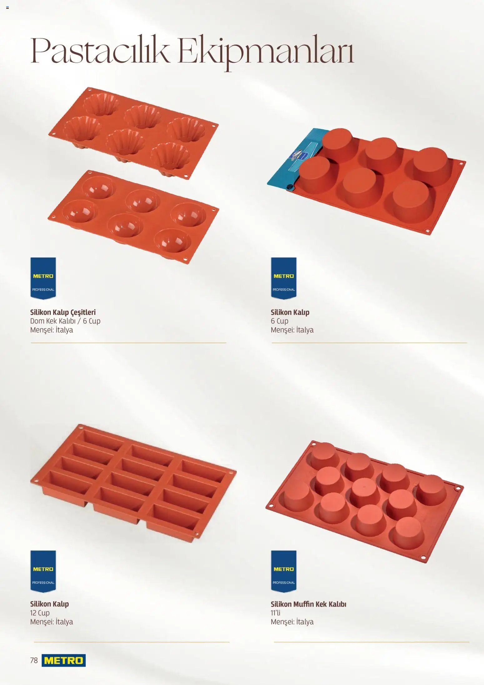 Metro - Pastacılık Kataloğu