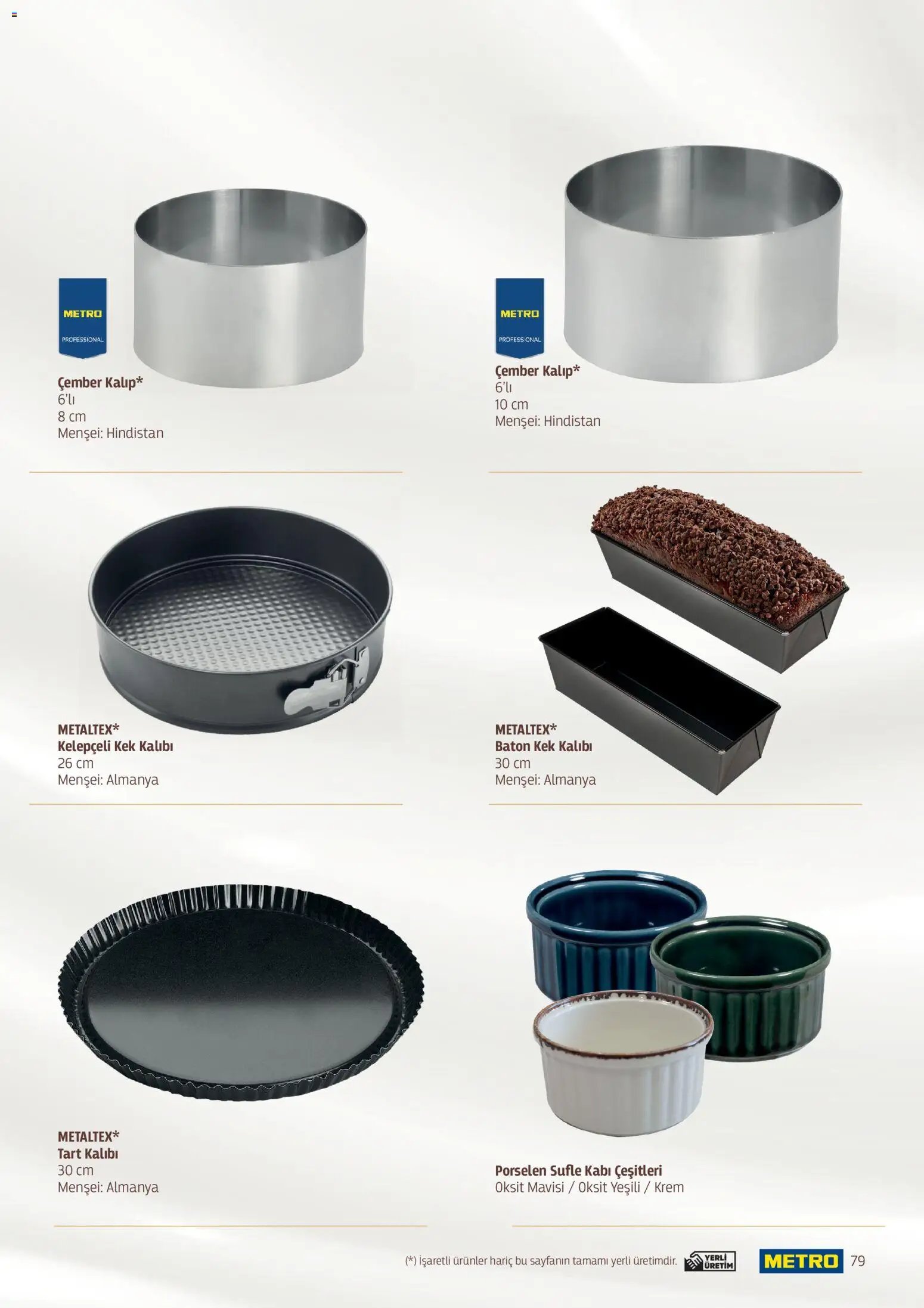 Metro - Pastacılık Kataloğu