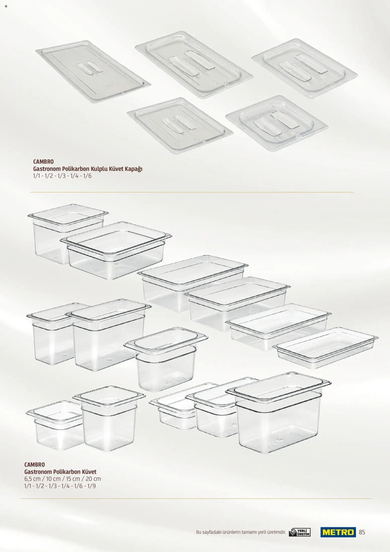 Metro - Pastacılık Kataloğu