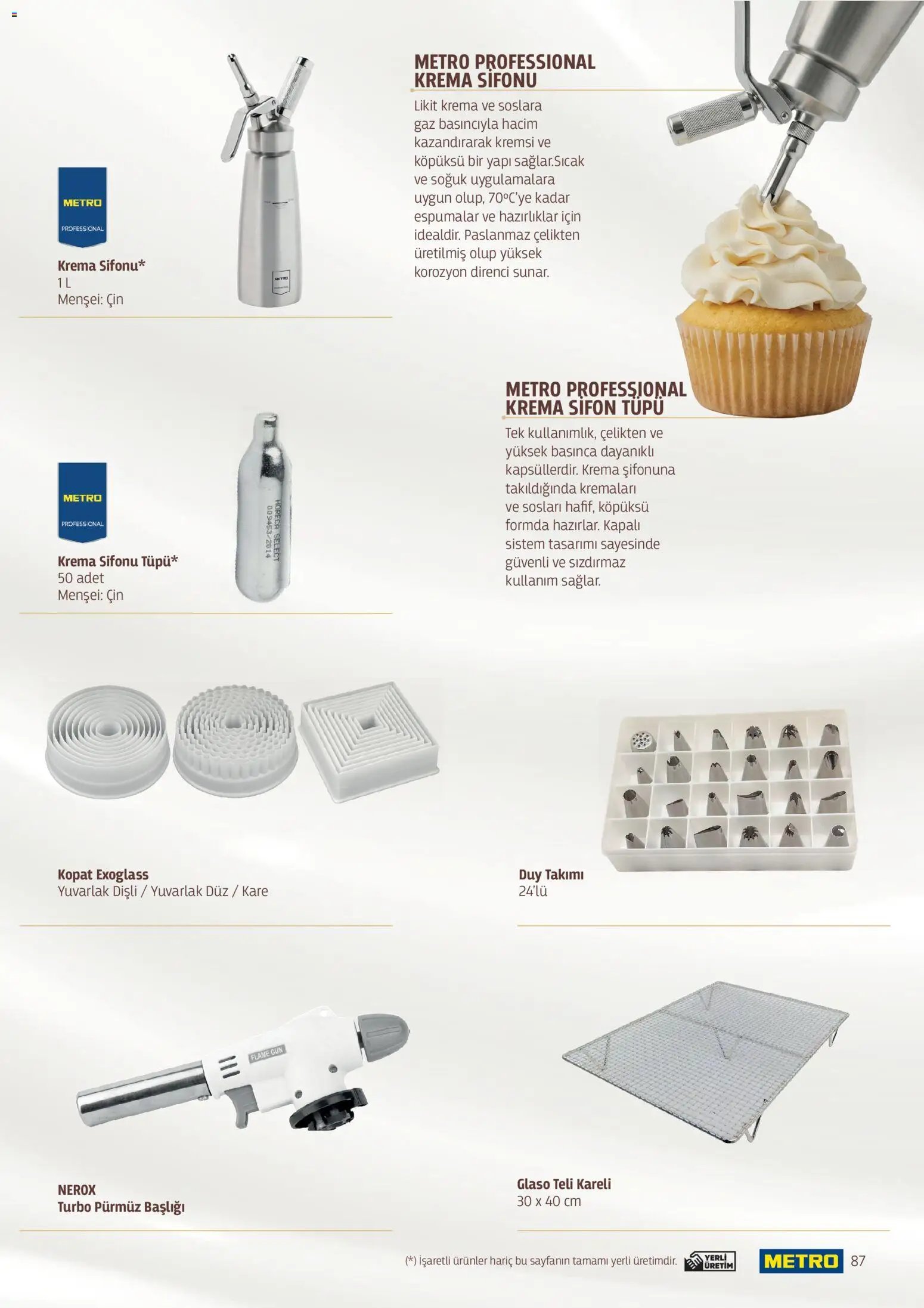 Metro - Pastacılık Kataloğu