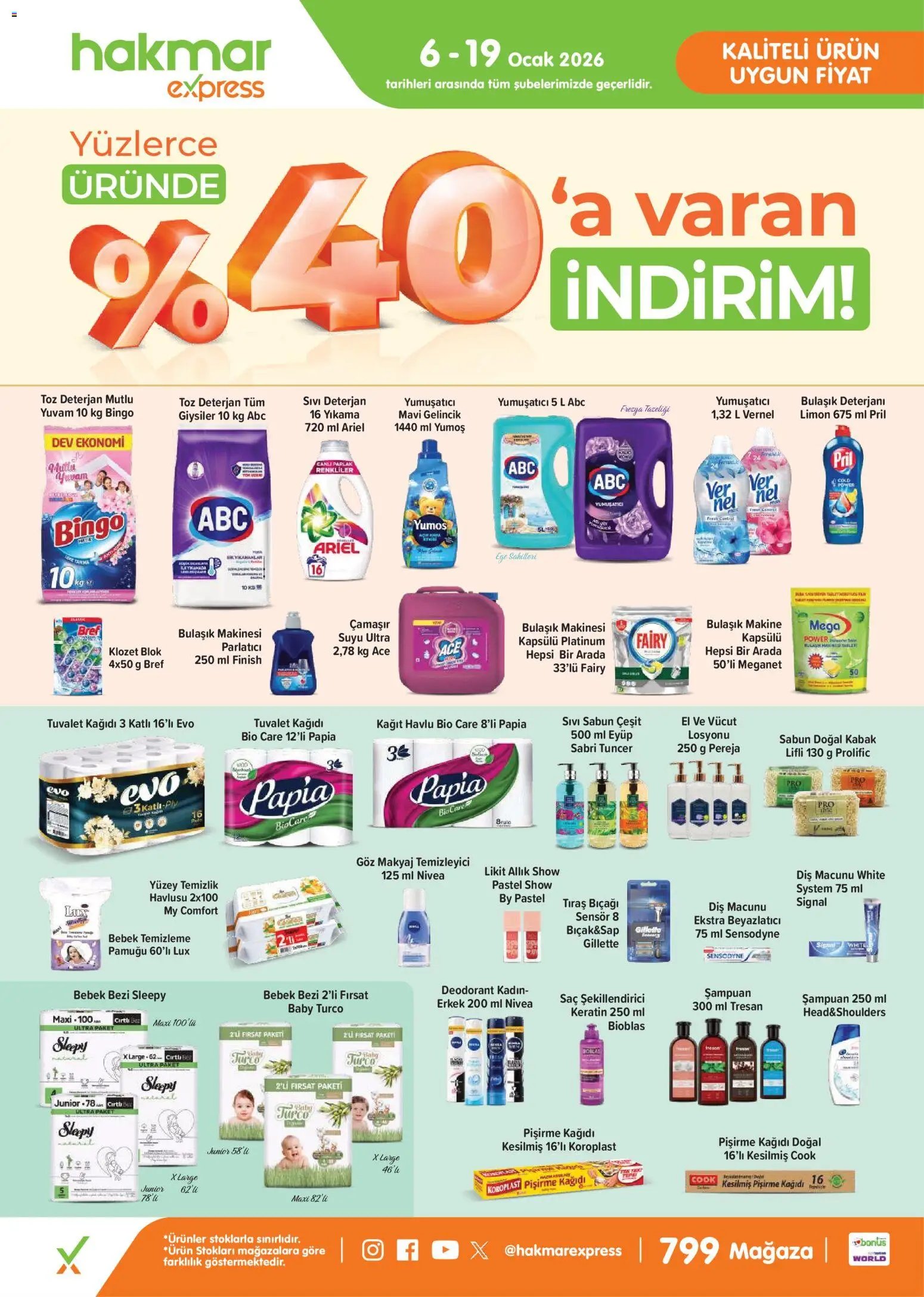 Hakmar Express Salı Aktüel Ürünler