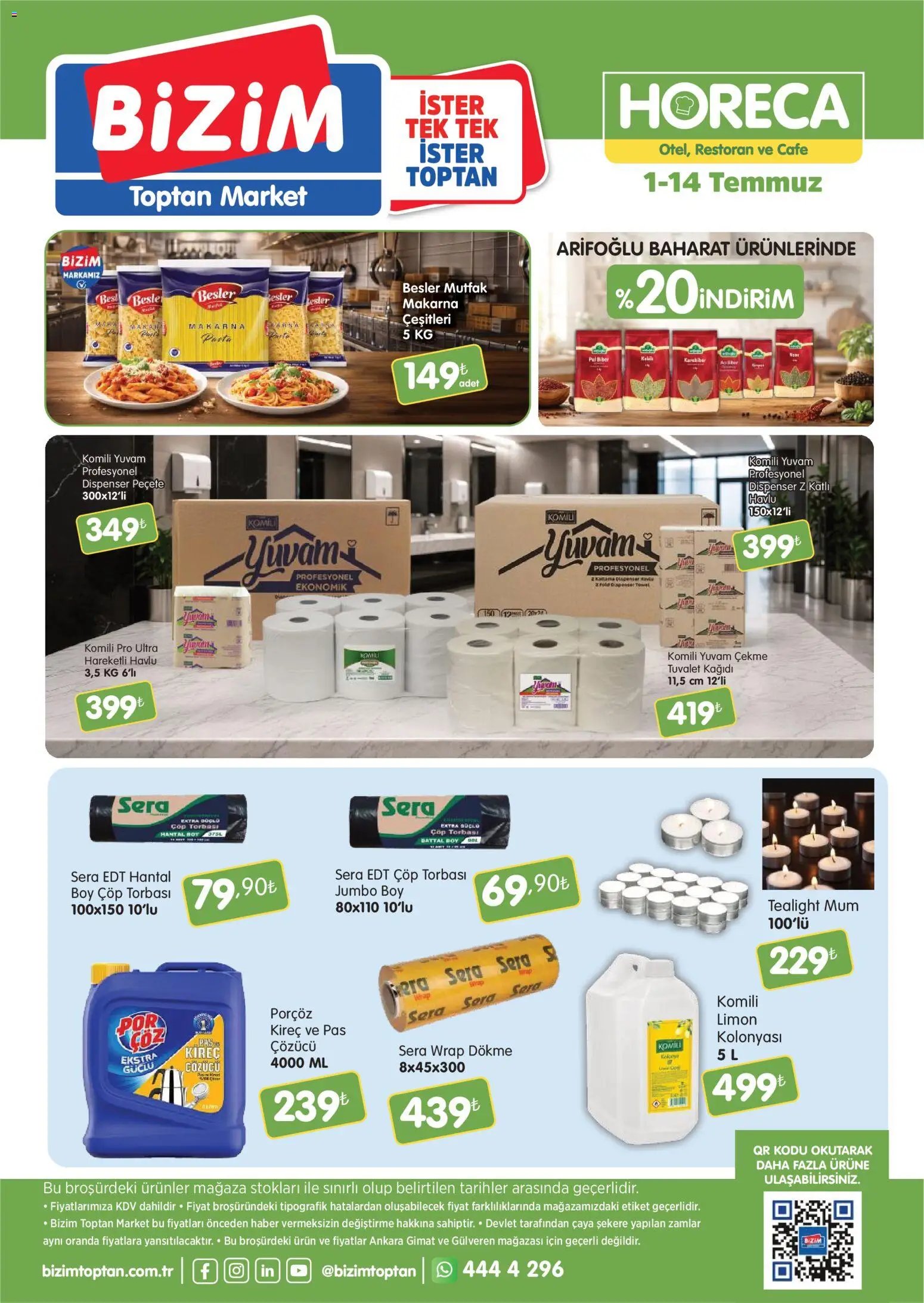 Bizim Toptan - Horeca kataloğu