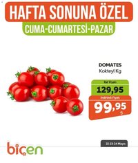 Biçen Market - Hafta Sonuna Özel - Sebze İndirimi