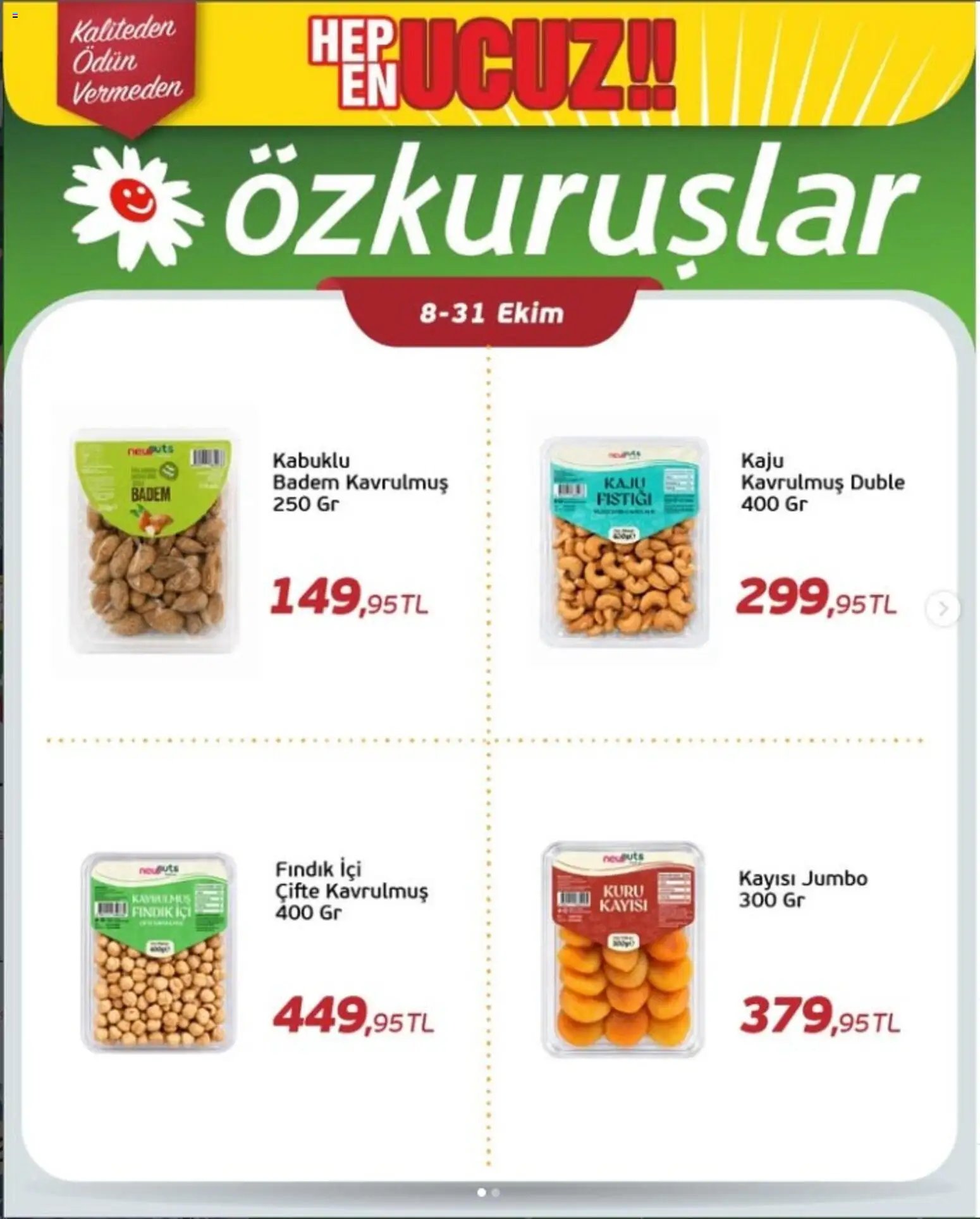 Özkuruşlar - indirimli fiyatlarla