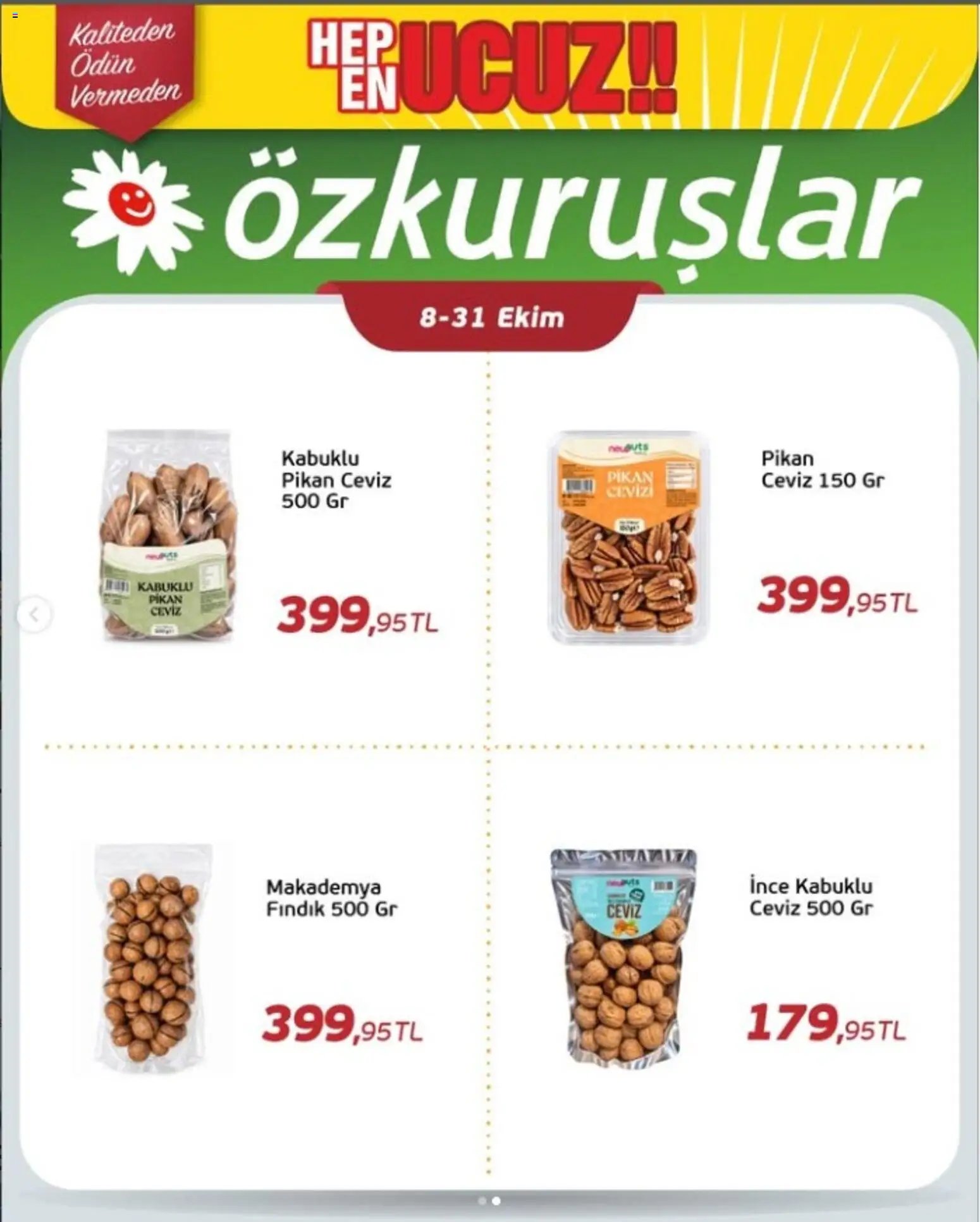 Özkuruşlar - indirimli fiyatlarla