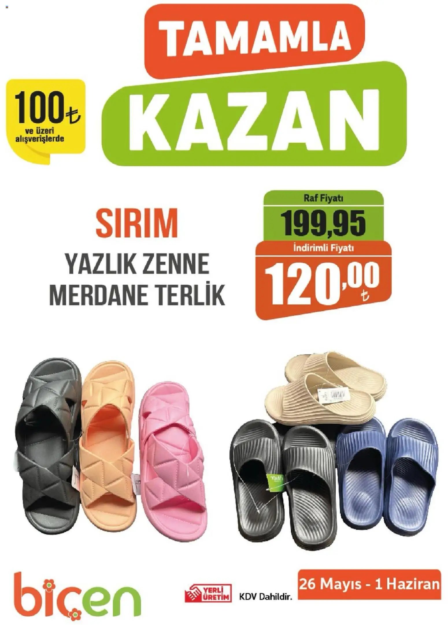 Biçen Market - Tamamla Kazan