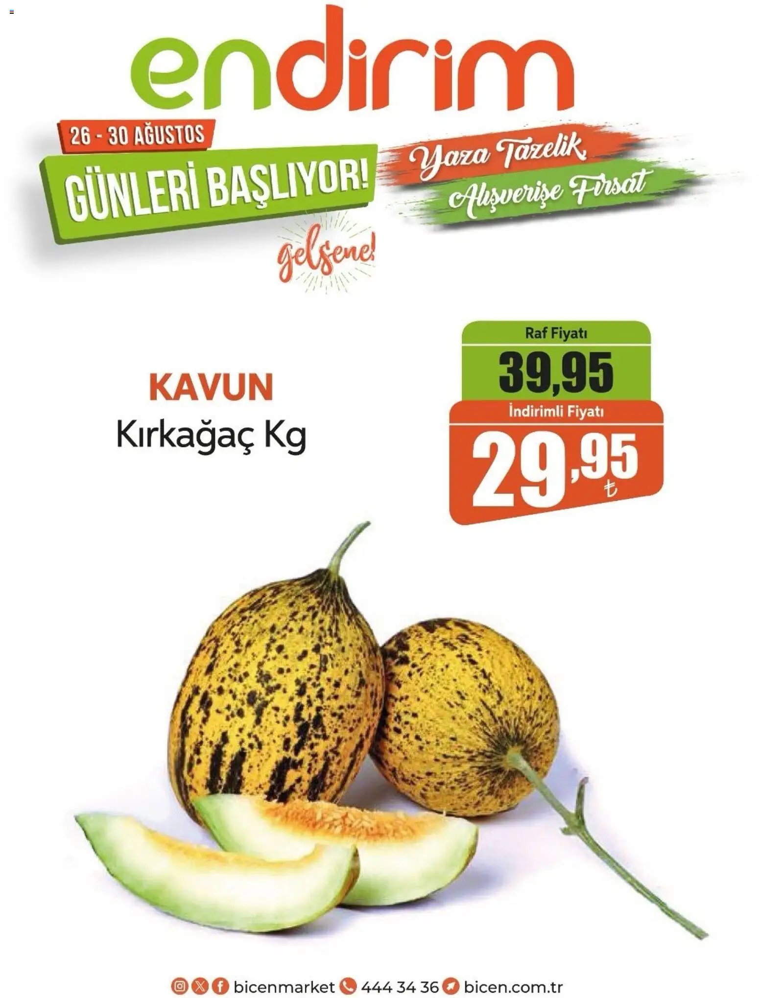 Biçen Market - Sebze ve meyve