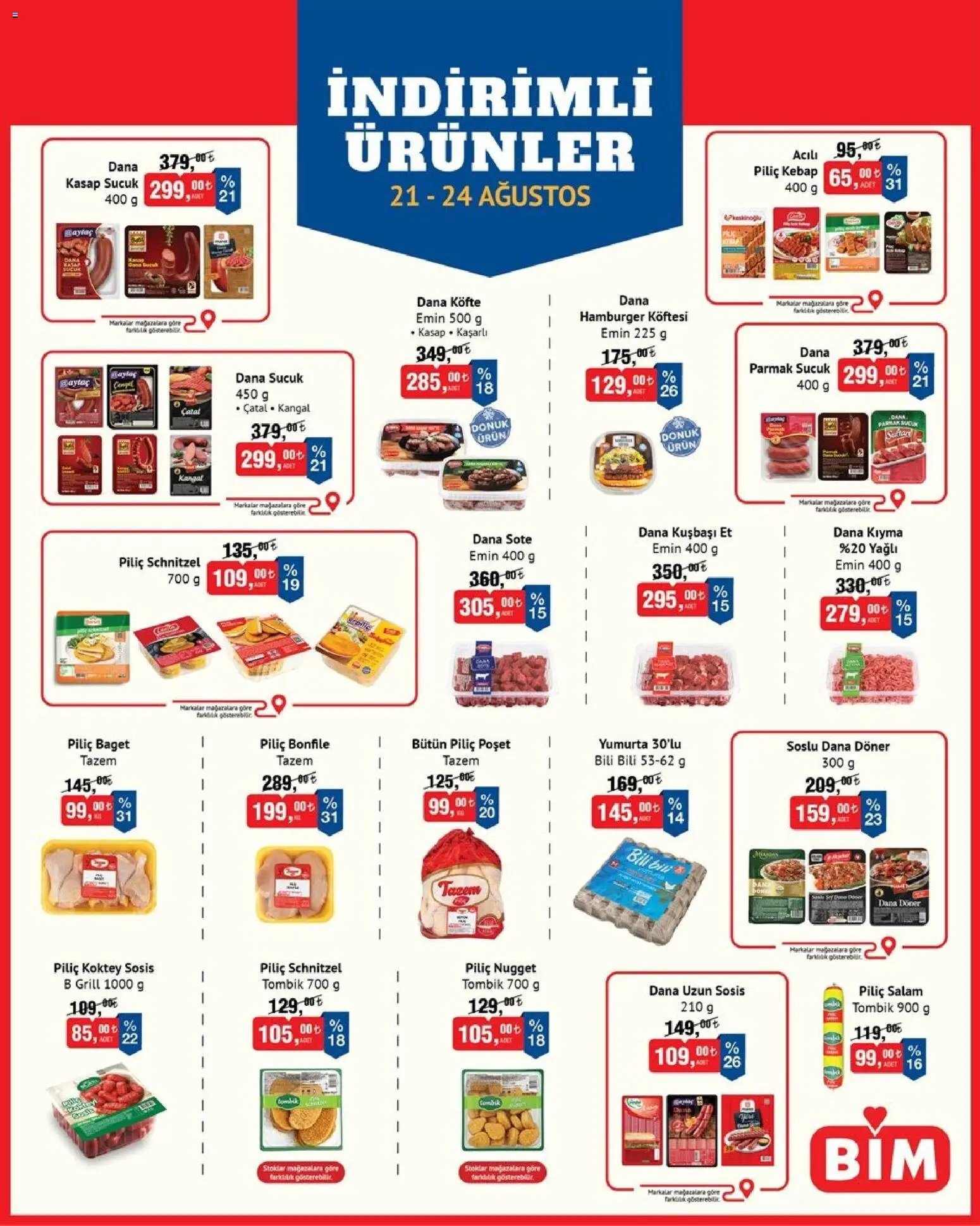 BİM - İndirimli Ürünler