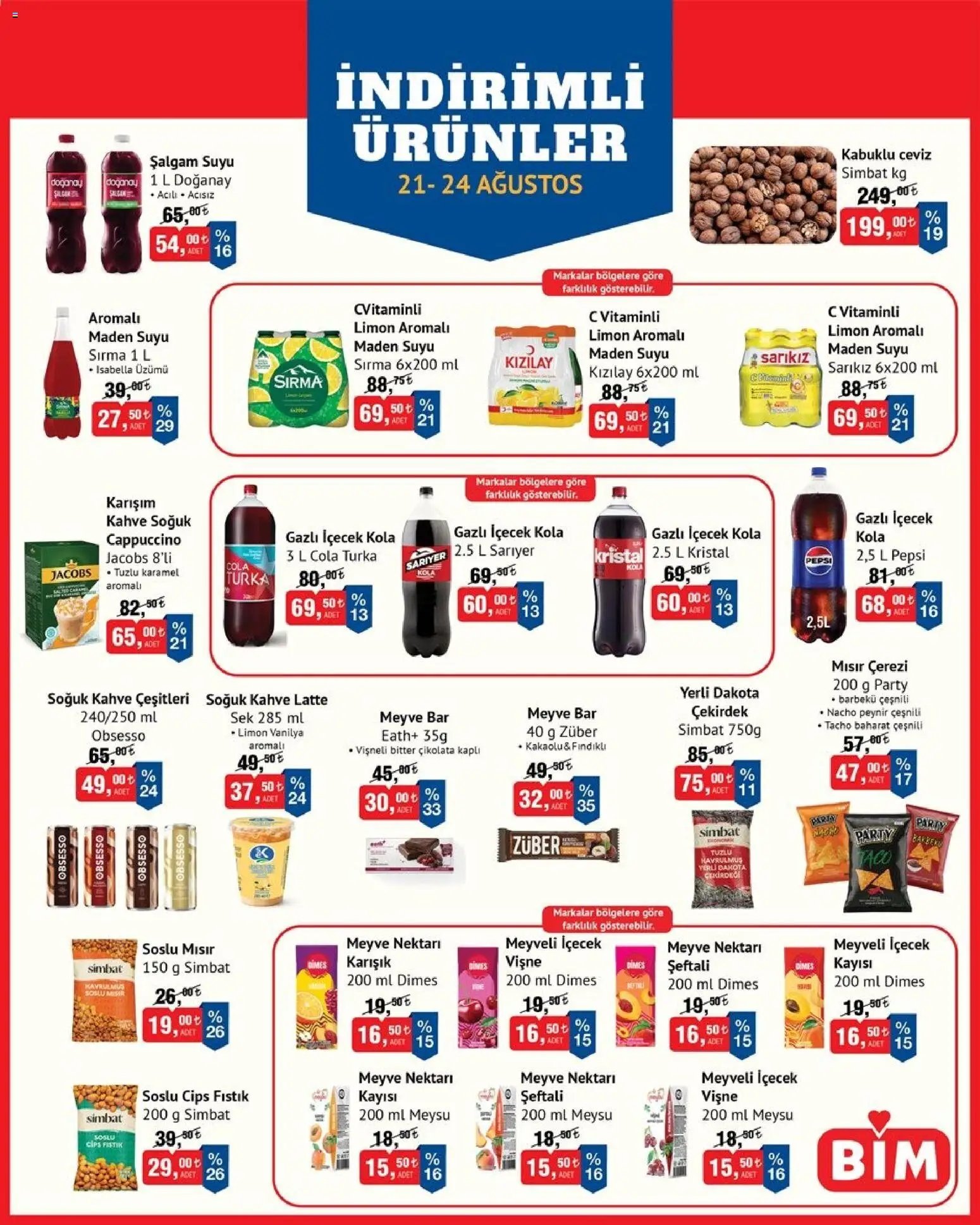BİM - İndirimli Ürünler