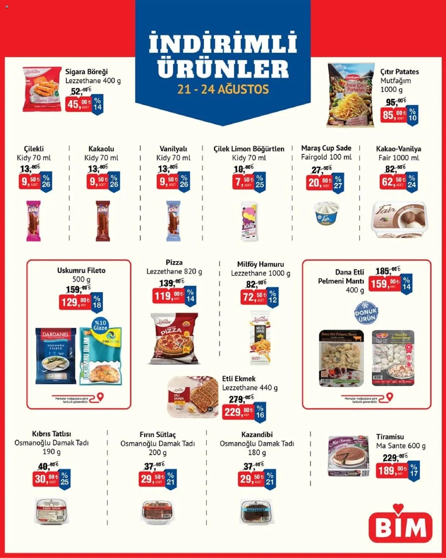 BİM - İndirimli Ürünler