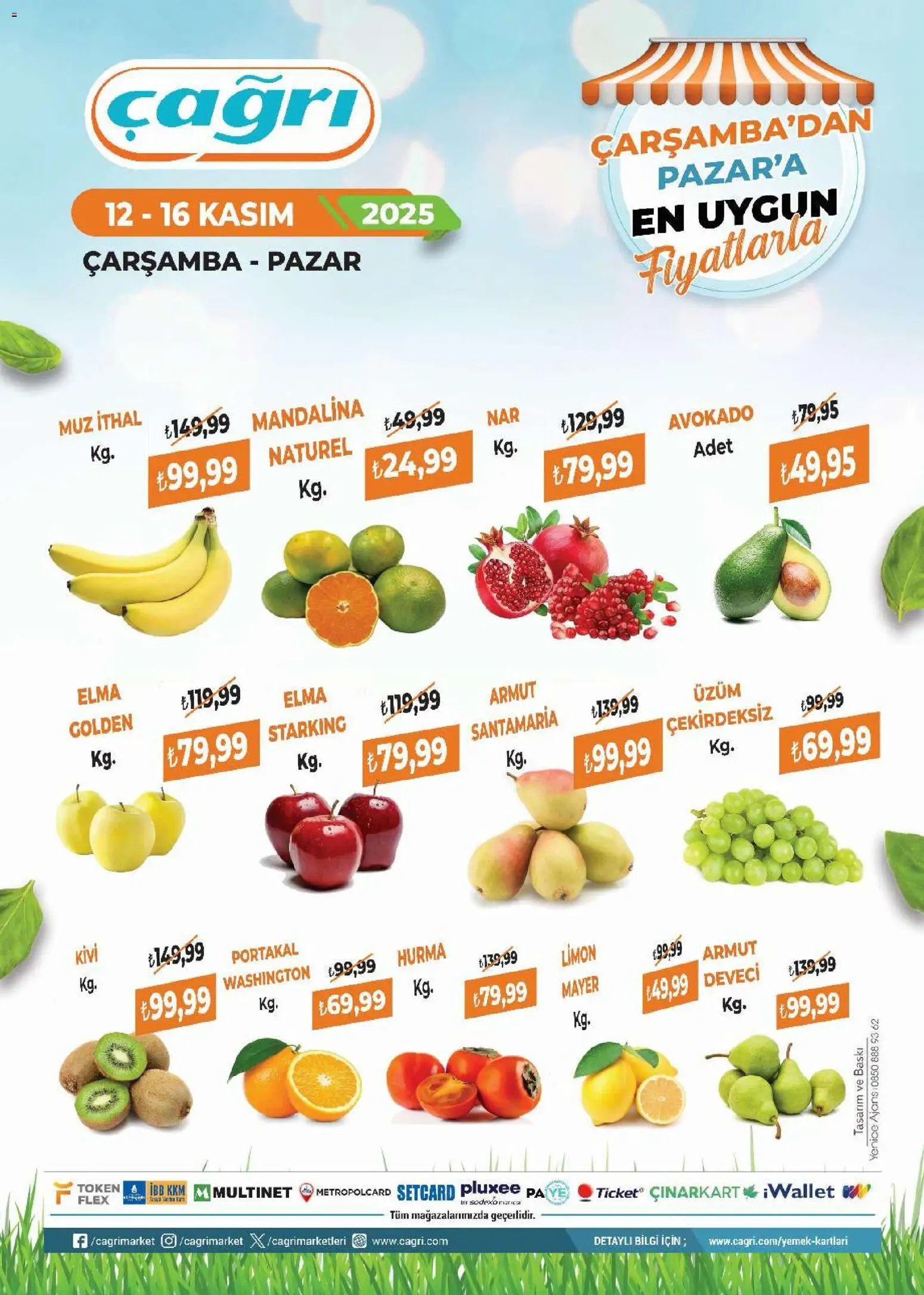 Çağrı Market - Manav Katalog
