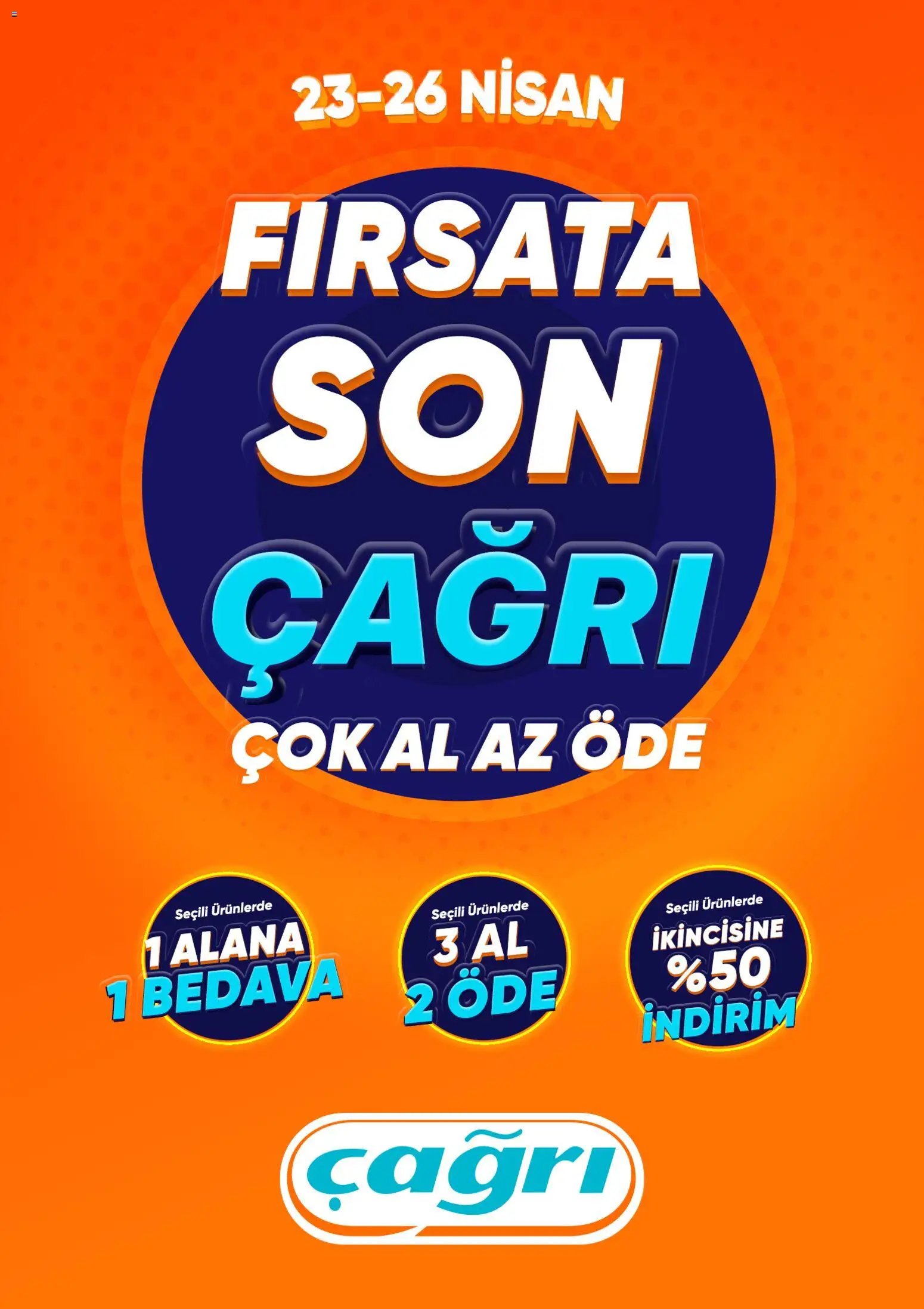 Çağrı Market - Fırsatlara Son Çağrı