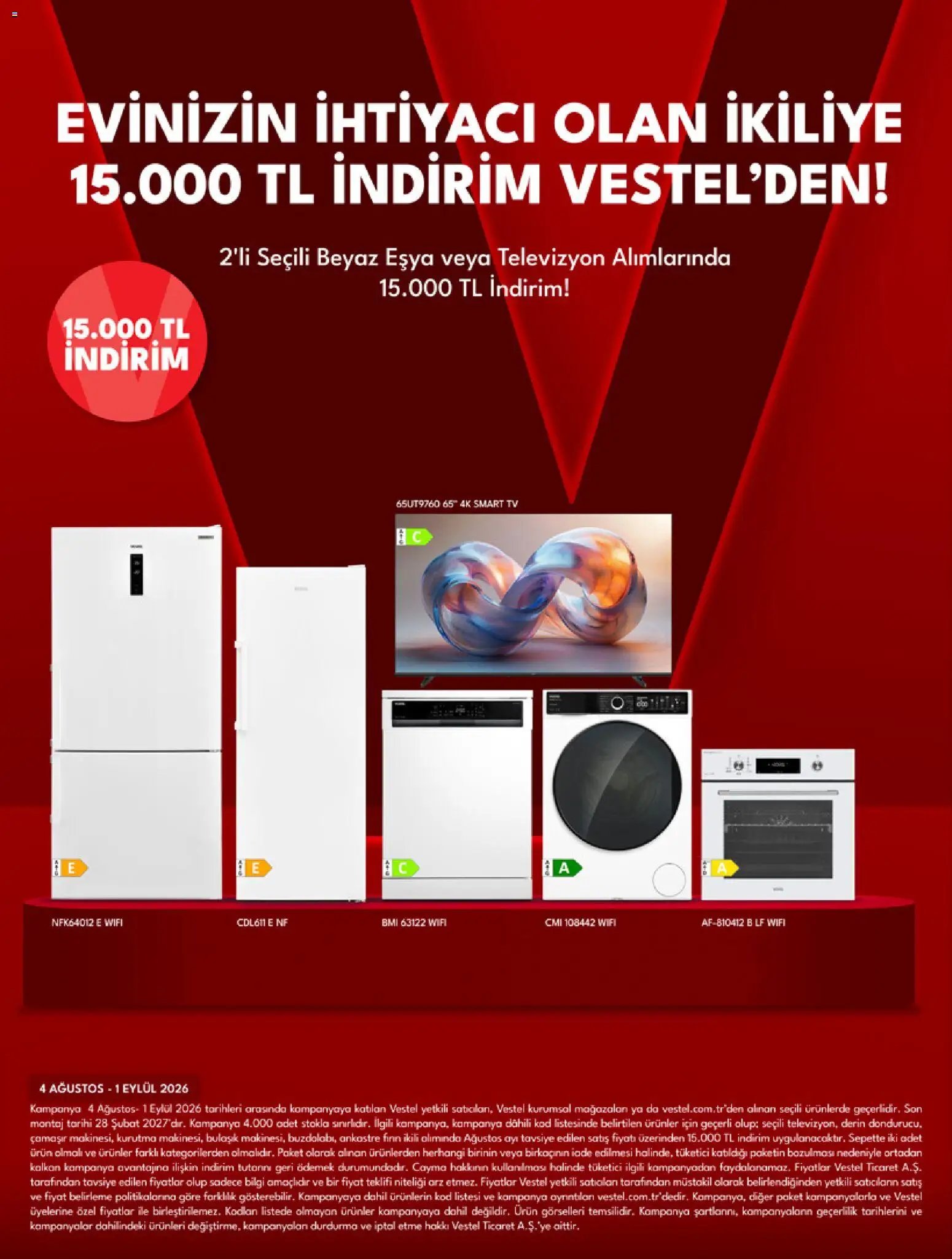 Vestel Katalog