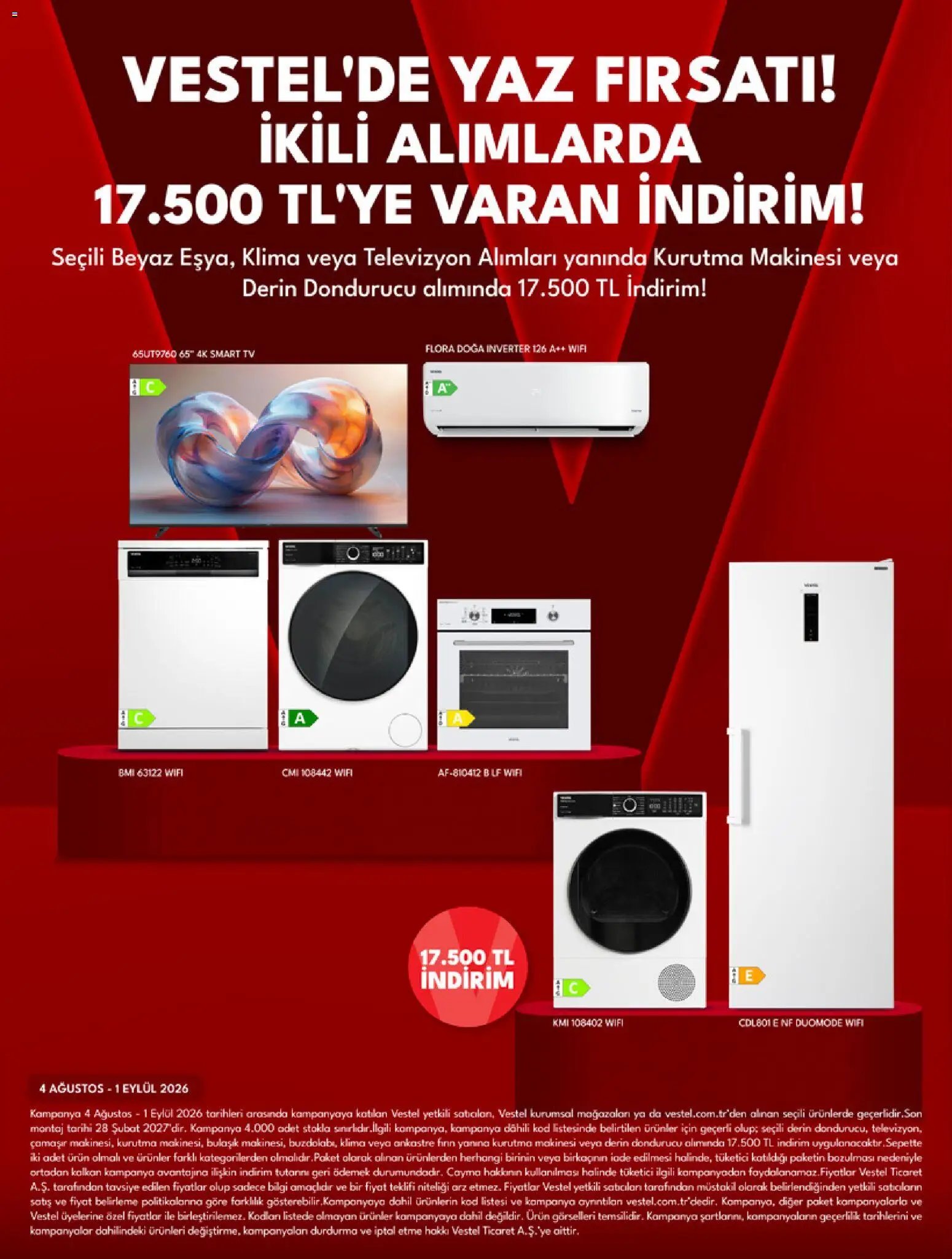 Vestel Katalog