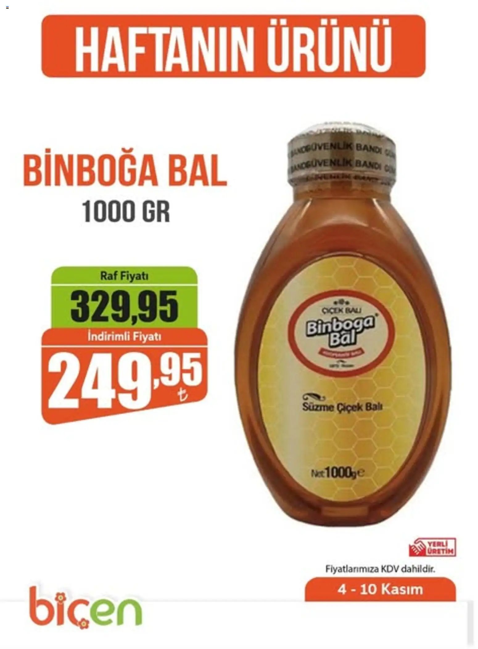 Biçen Market - Haftanın Ürünü