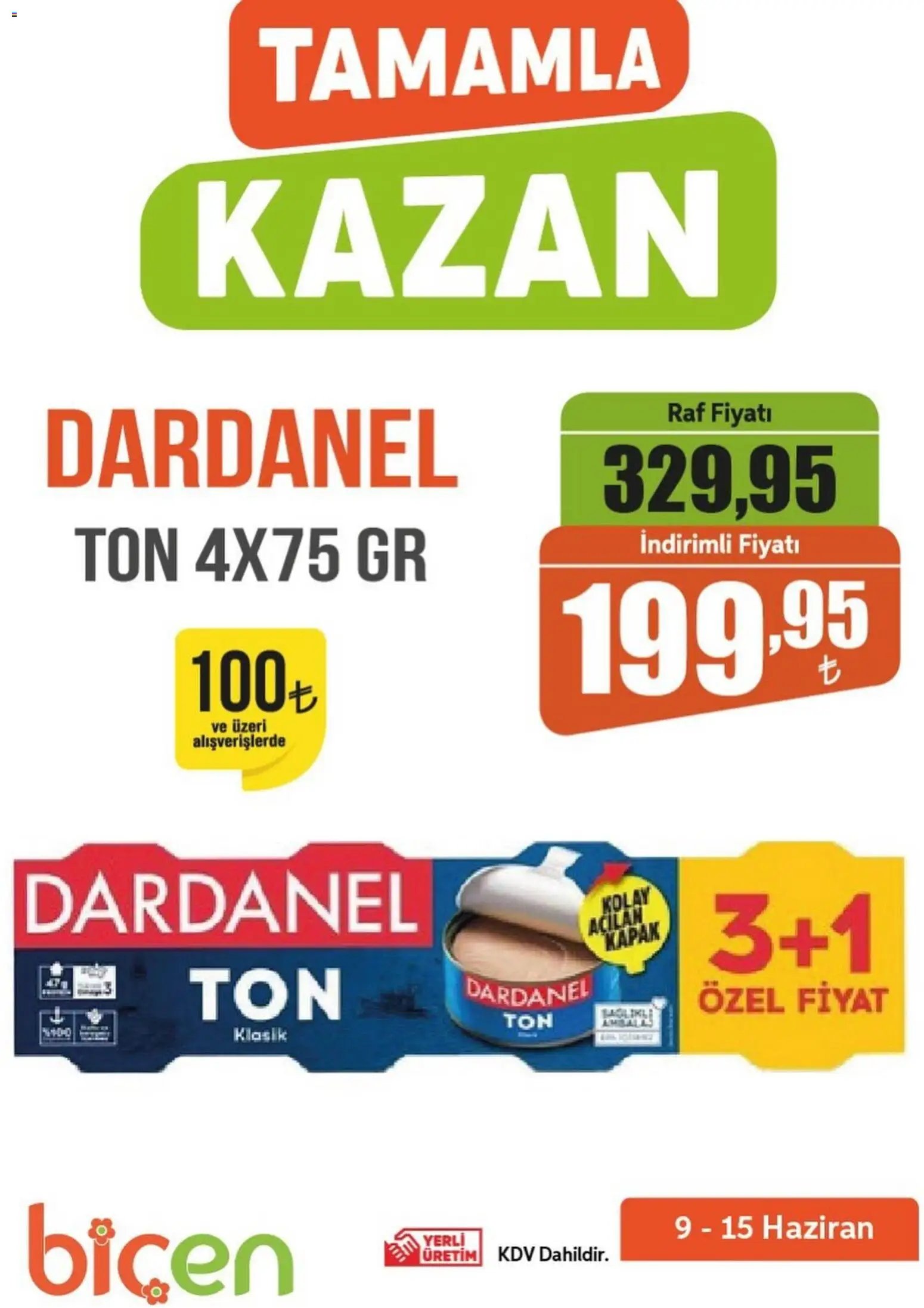 Biçen Market - Tamamla Kazan