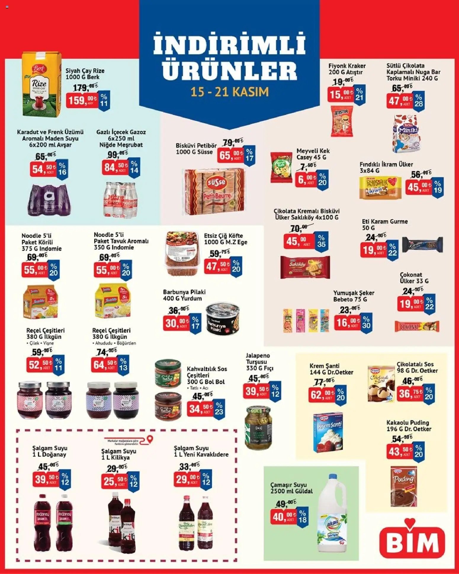 BİM İndirimli Ürünler