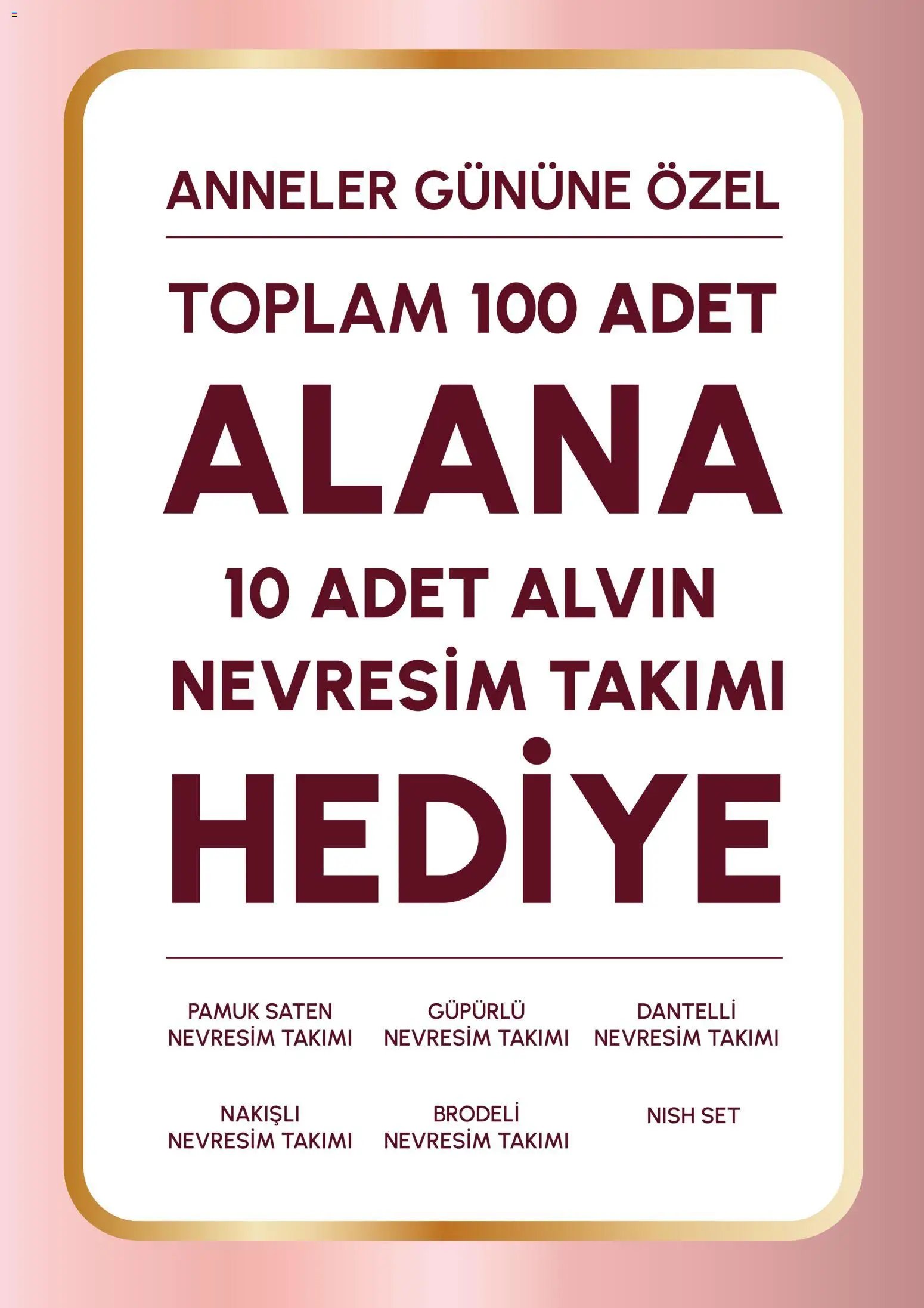 Karaca Home - Anneler Günü