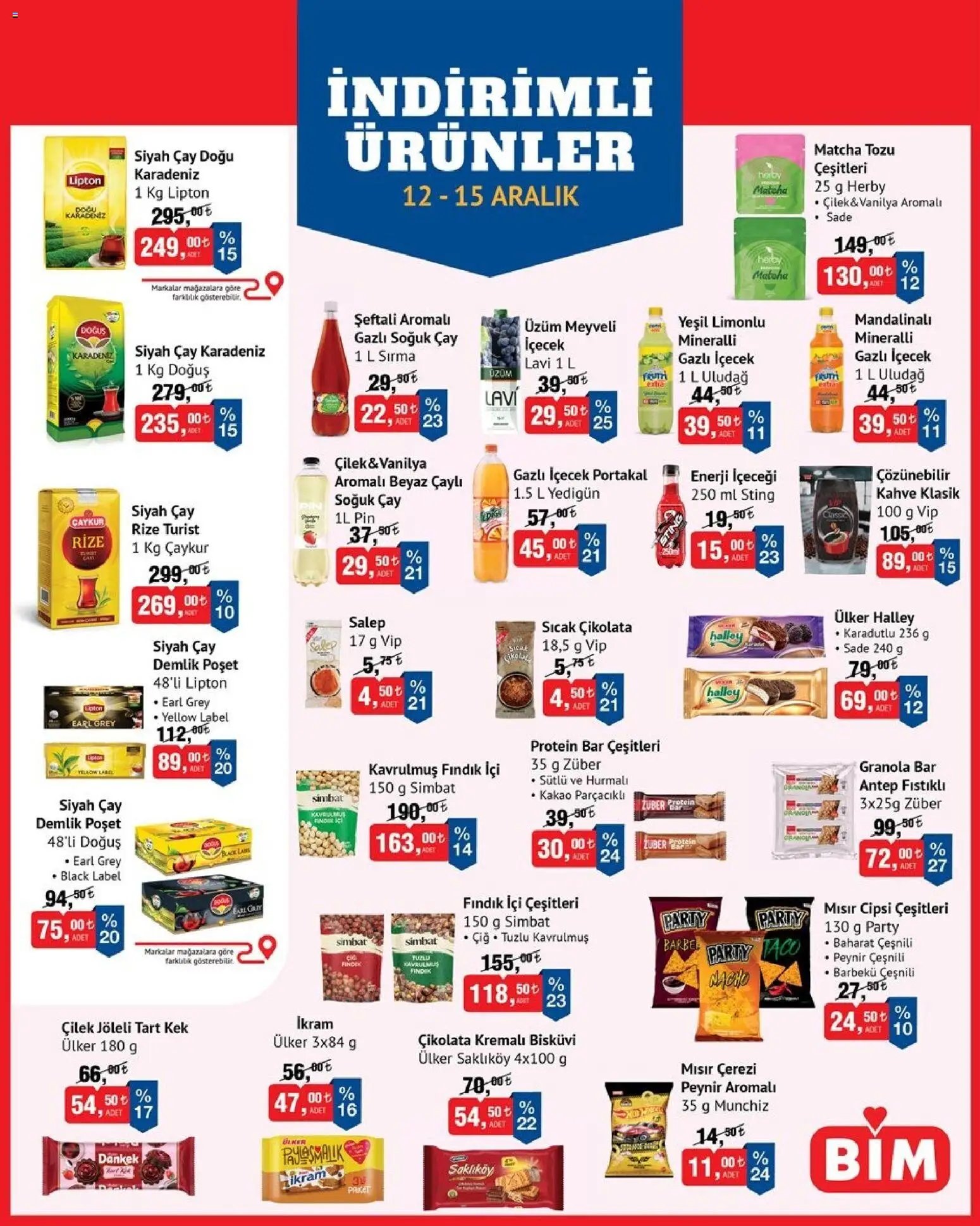 BİM İndirimli Ürünler