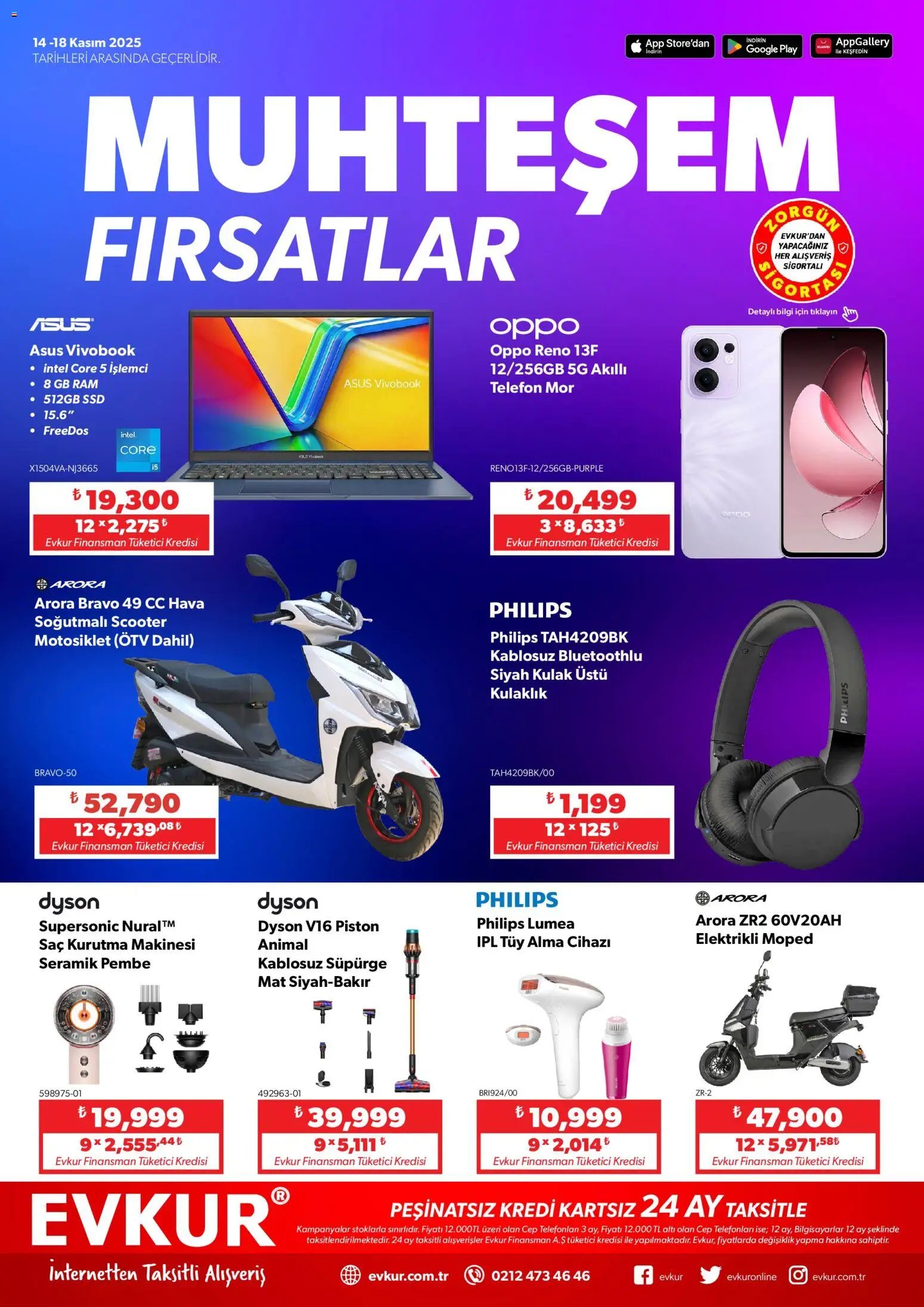 Evkur Muhteşem Fırsatlar