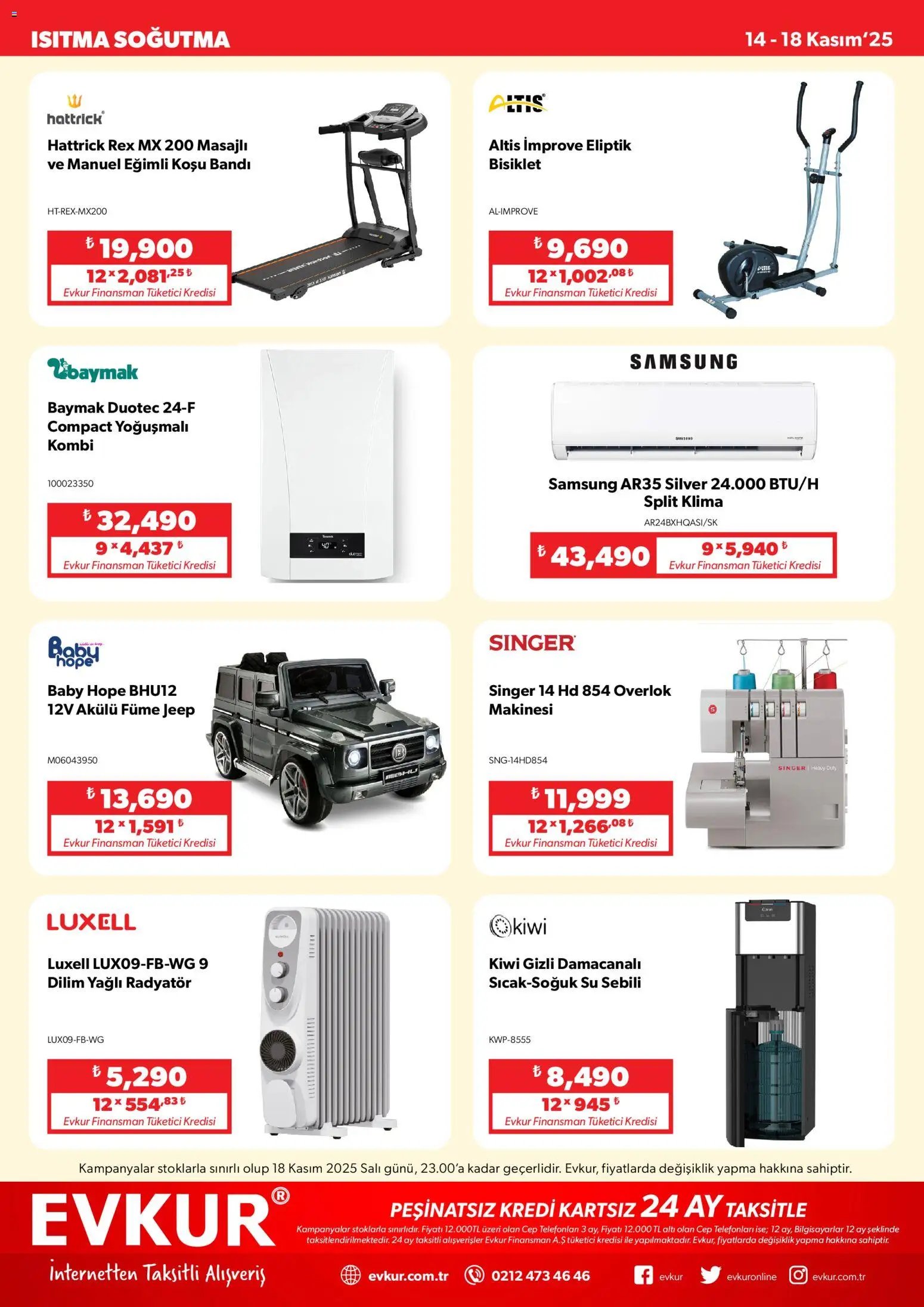 Evkur Muhteşem Fırsatlar