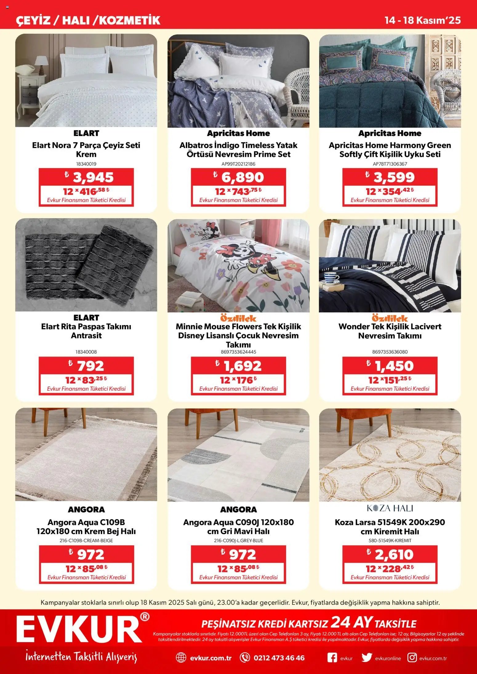 Evkur Muhteşem Fırsatlar