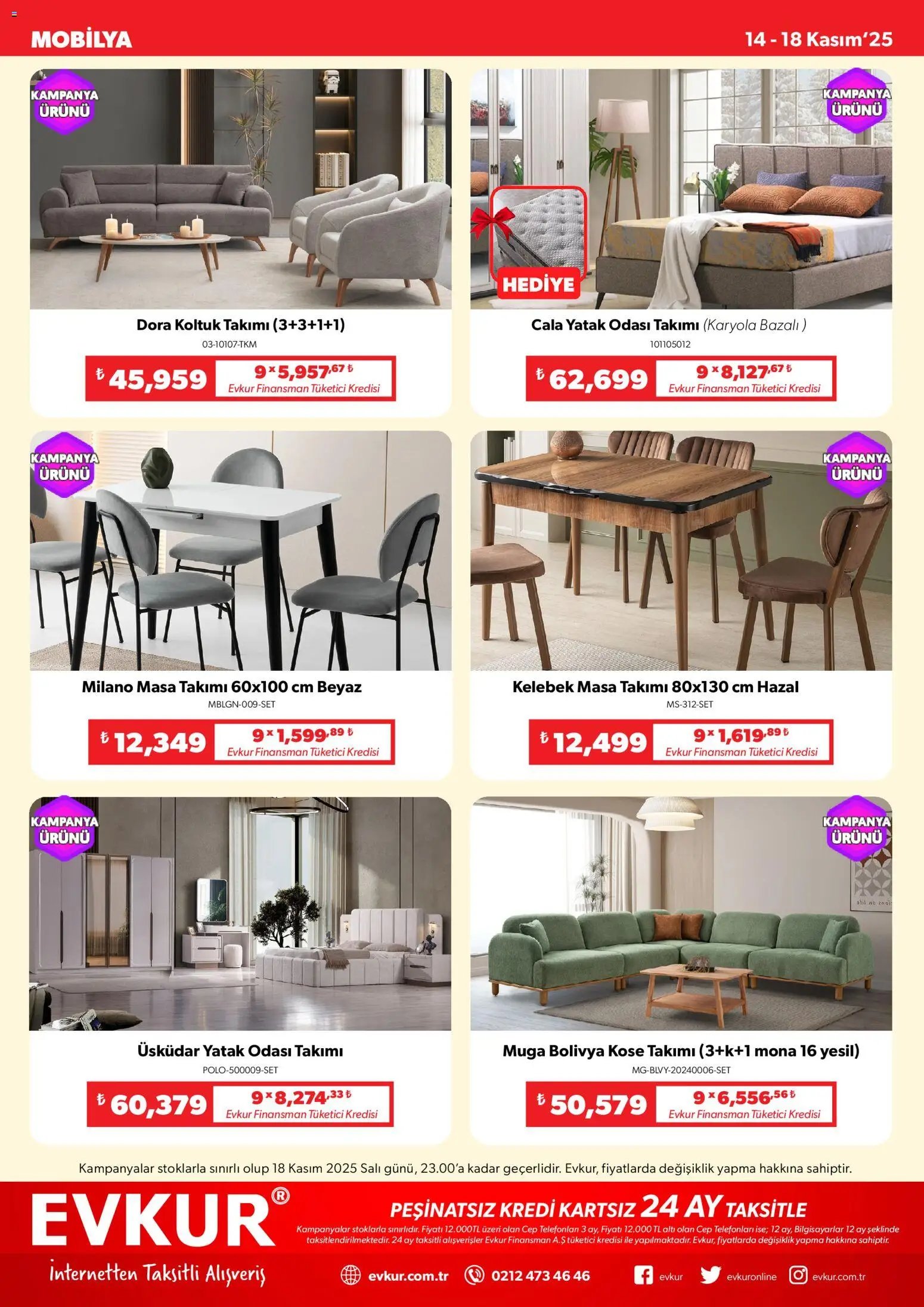 Evkur Muhteşem Fırsatlar