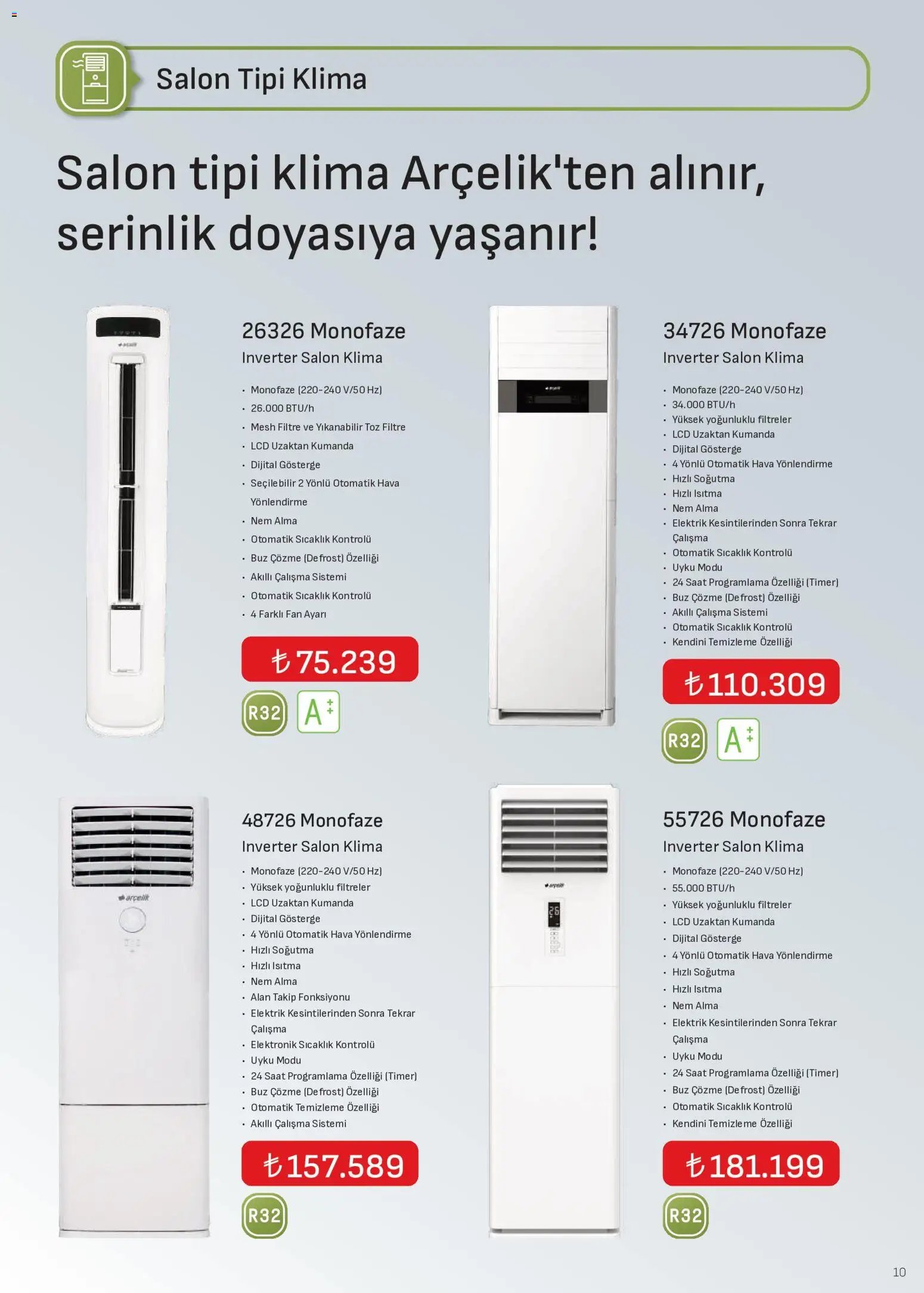 Arçelik - İklimlendirme Kataloğu