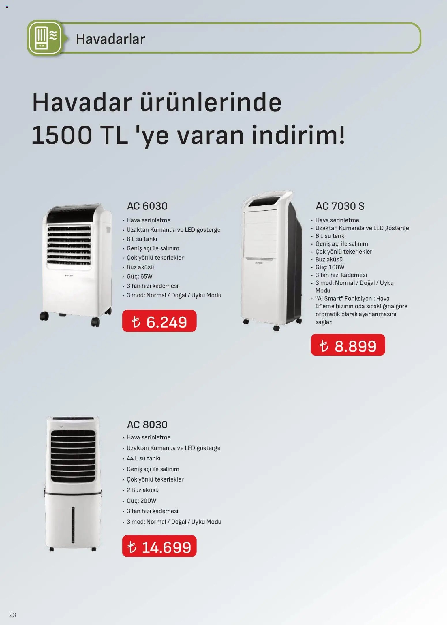 Arçelik - İklimlendirme Kataloğu