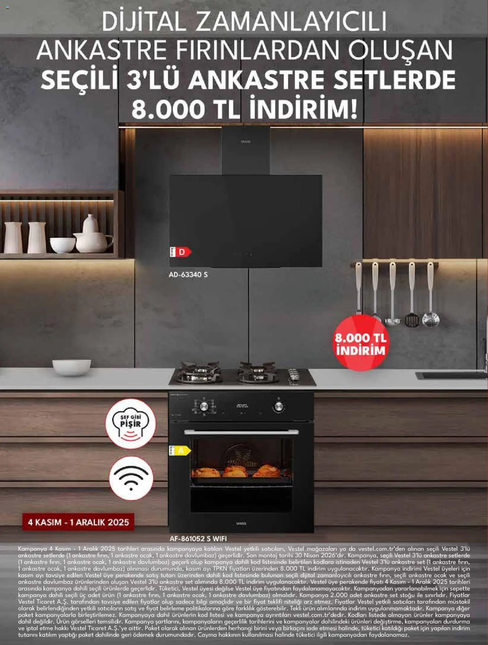 Vestel Ankastre Ürünler