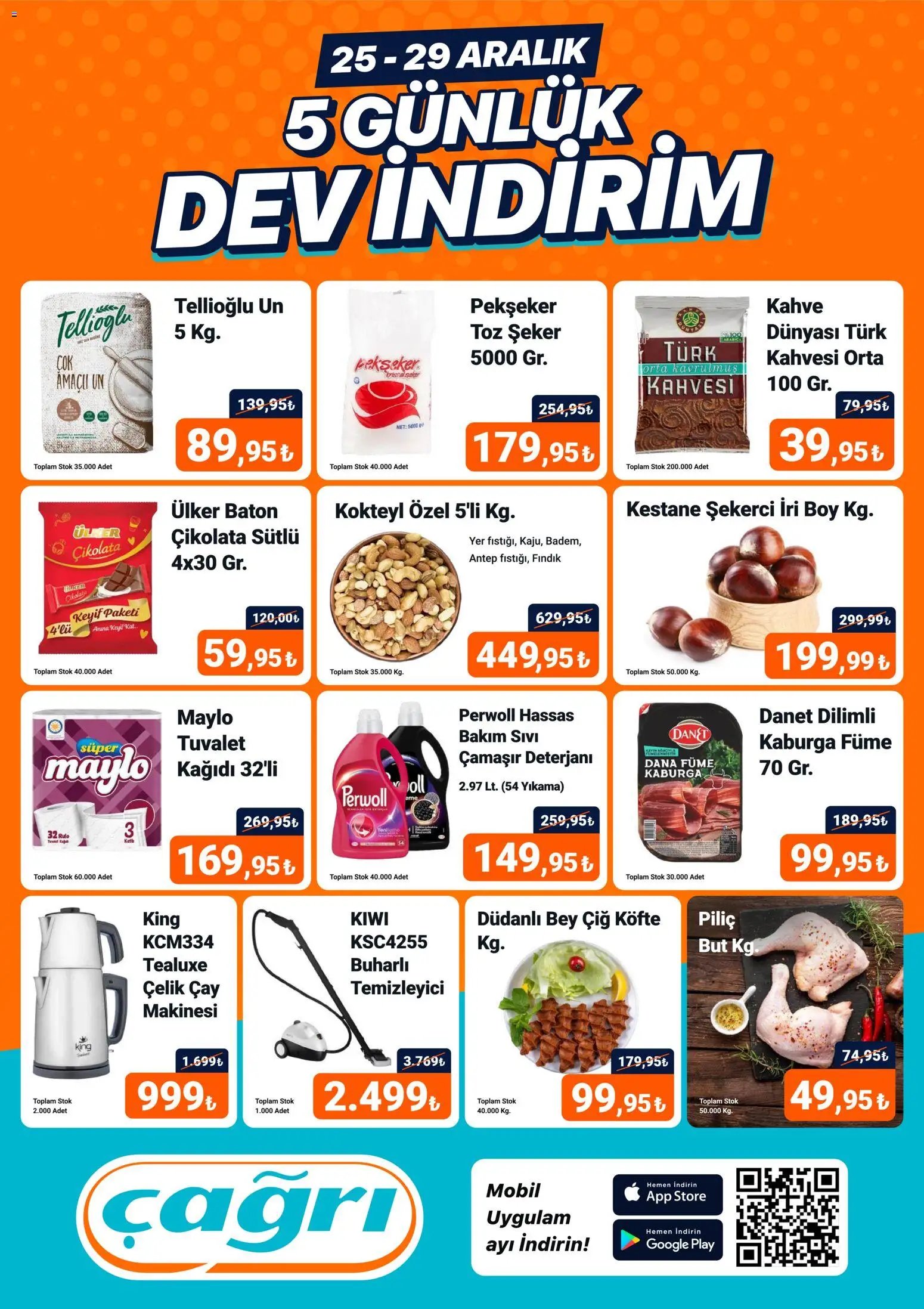 Çağrı Market - 5 Günlük Dev İndirim
