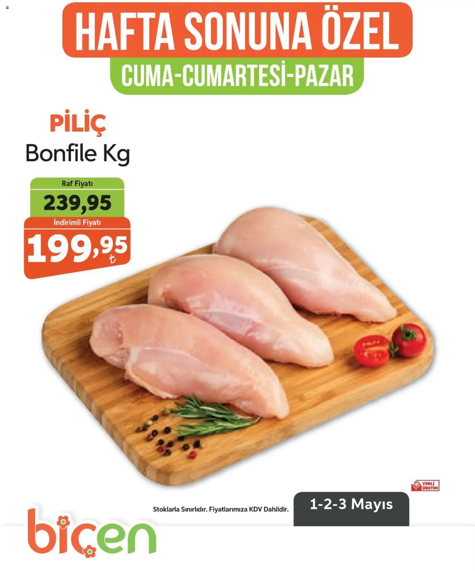Biçen Market - Hafta Sonuna Özel - Piliç