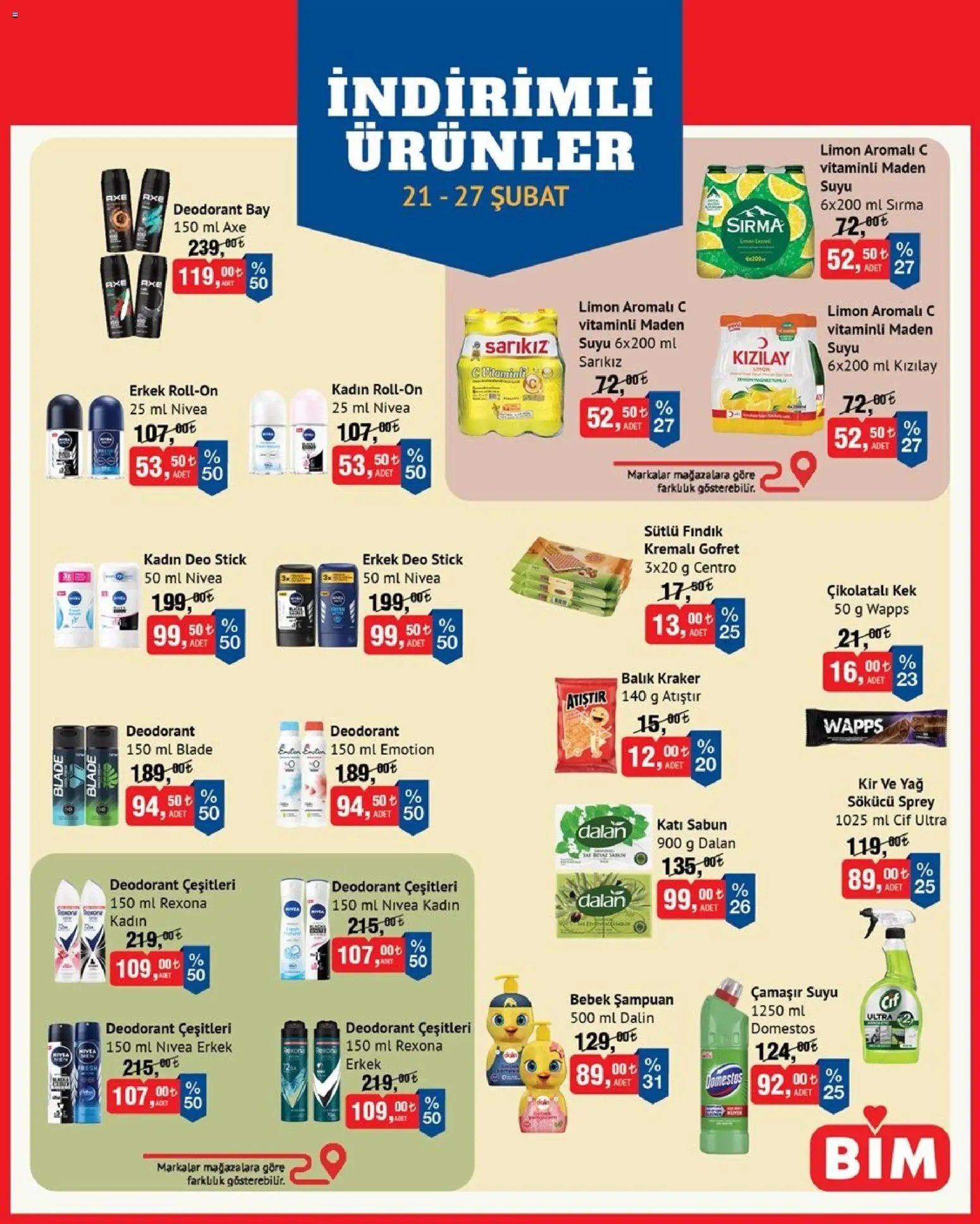 BİM İndirimli Ürünler