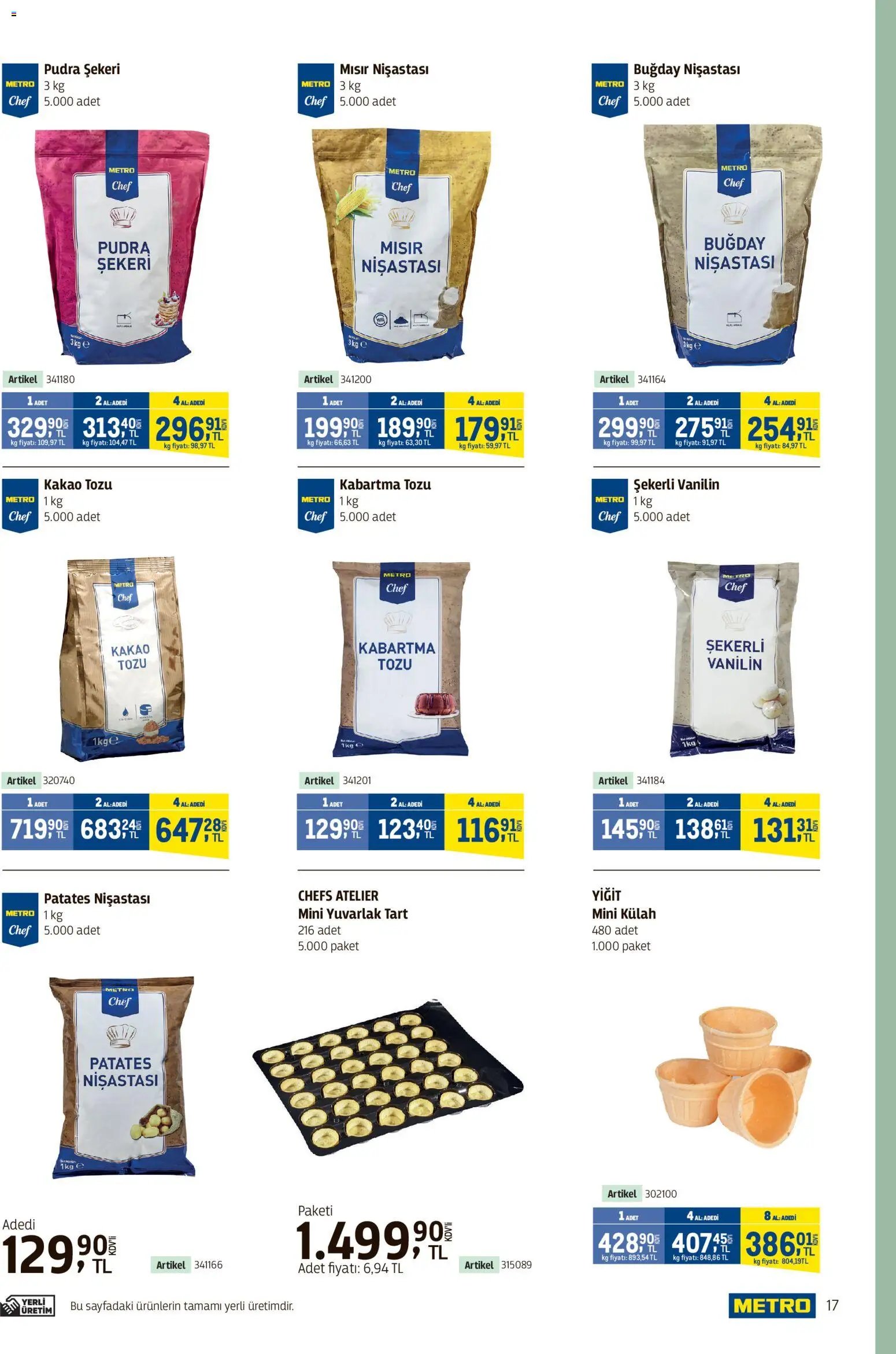 Metro - Kafeler & Pastaneler Kataloğu