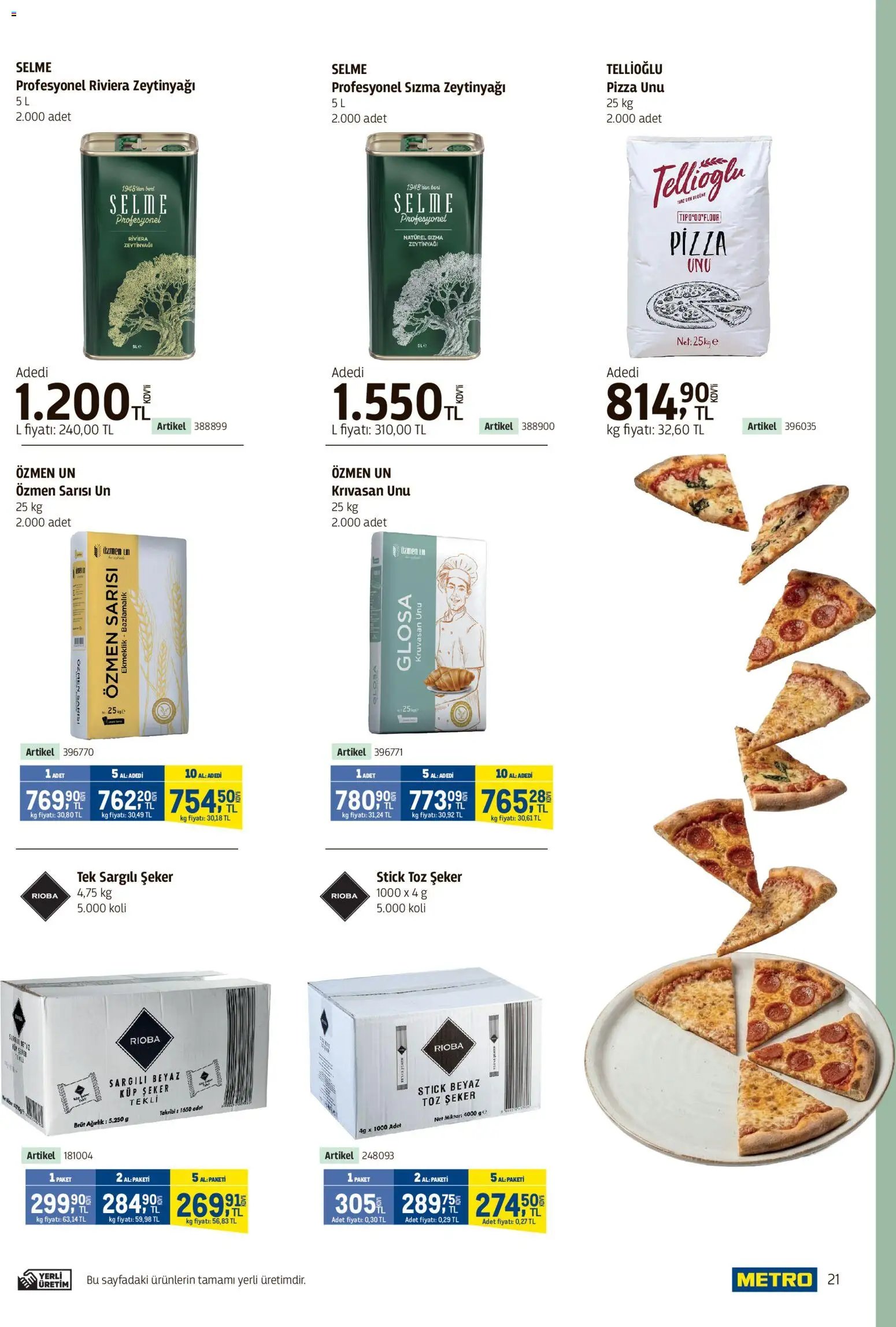 Metro - Kafeler & Pastaneler Kataloğu