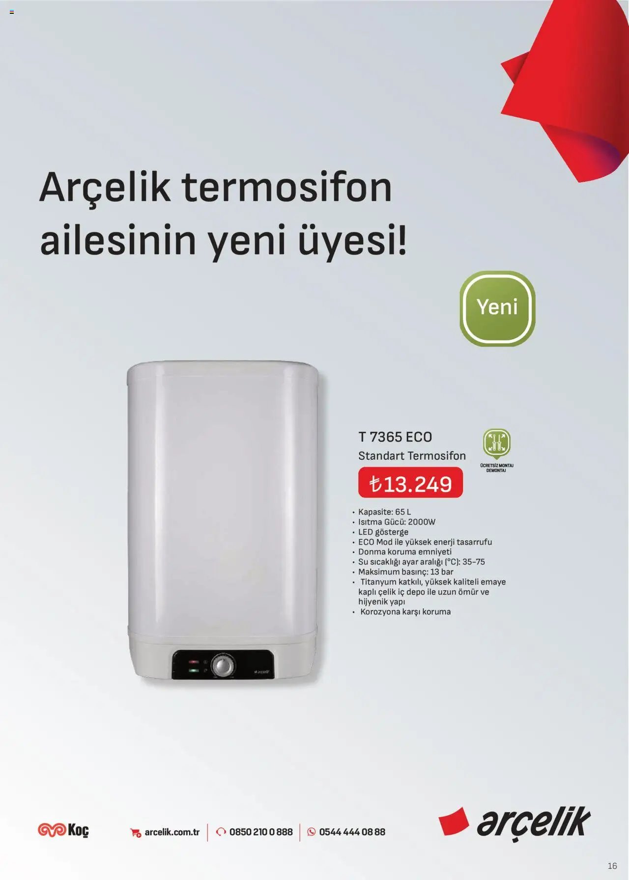 Arçelik İklimlendirme Kataloğu