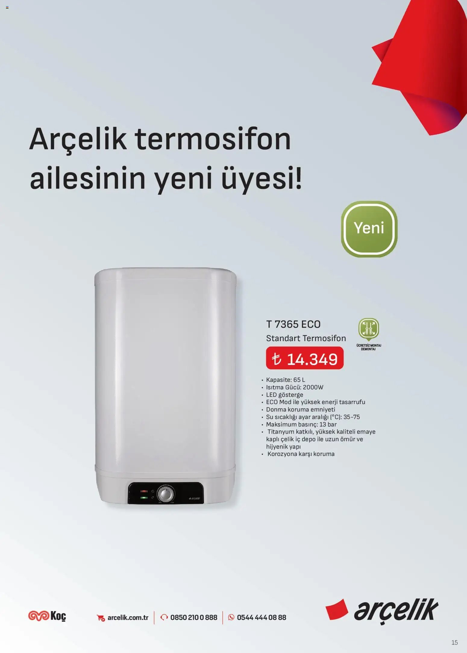 Arçelik İklimlendirme Kataloğu