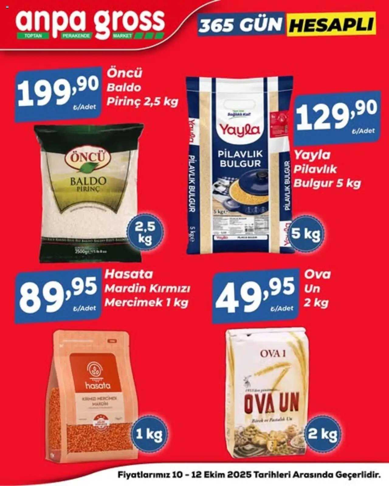 Anpa Gross Hafta Sonu Fırsatları