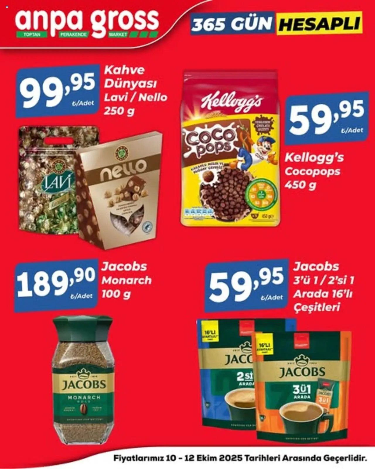 Anpa Gross Hafta Sonu Fırsatları