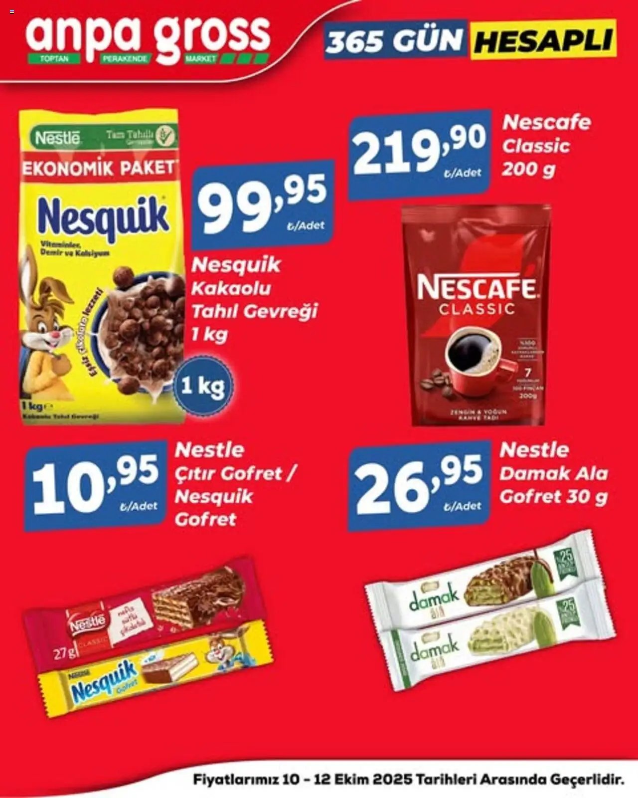 Anpa Gross Hafta Sonu Fırsatları