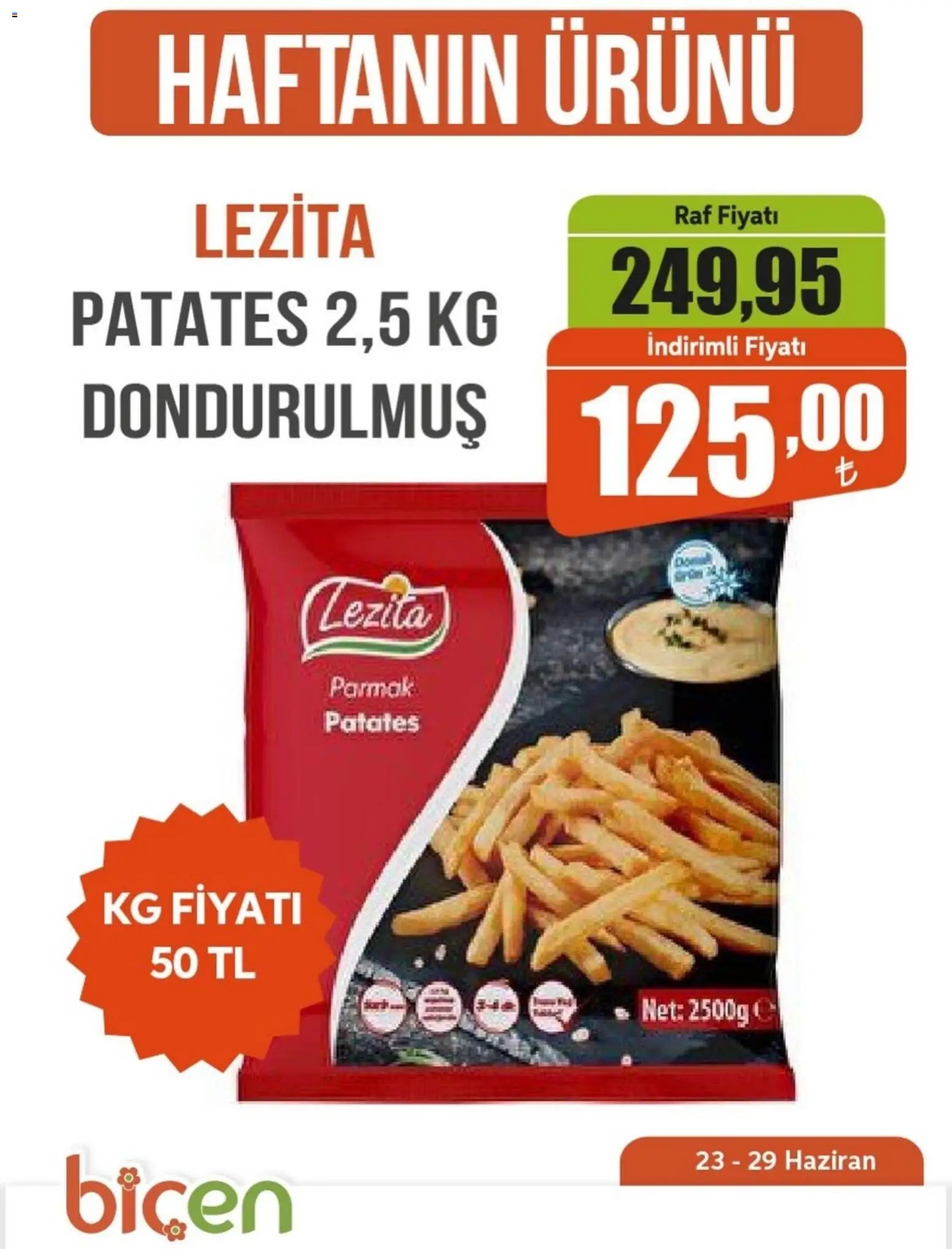 Biçen Market - Haftanın Ürünü