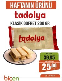 Biçen Market - Haftanın Ürünü